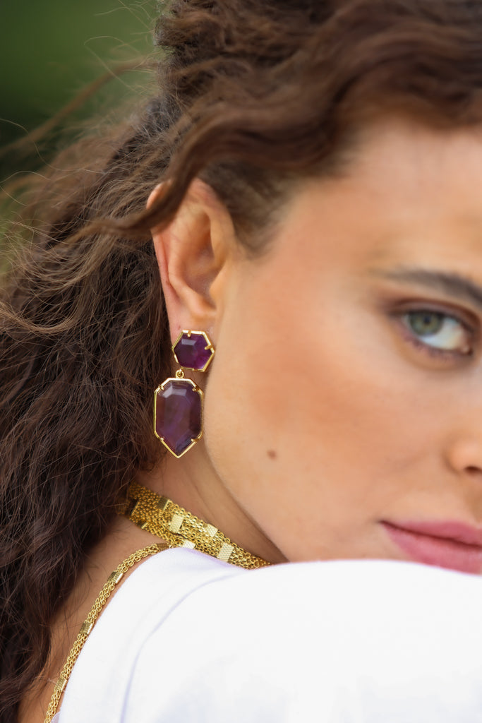 Amethyst Earrings