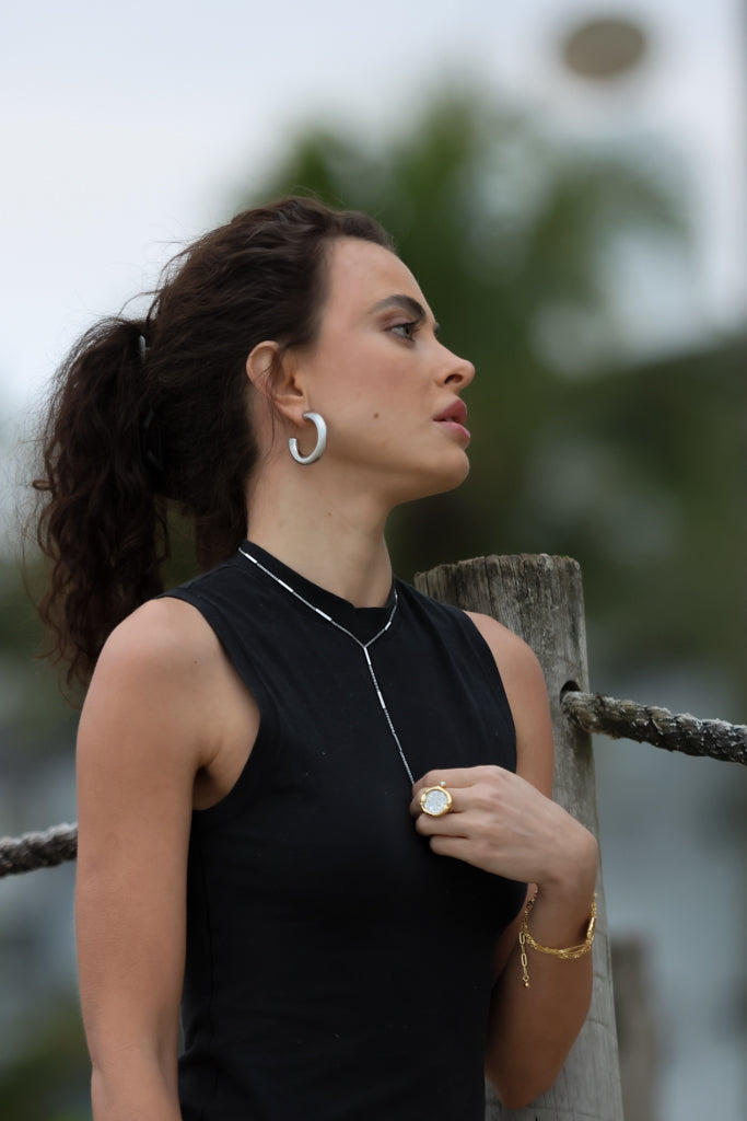 Bar Lariat Necklace