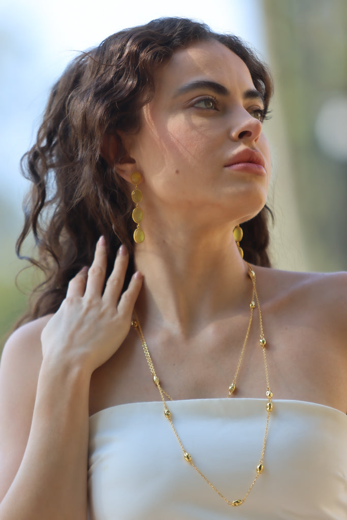 Gold Nugget Necklace