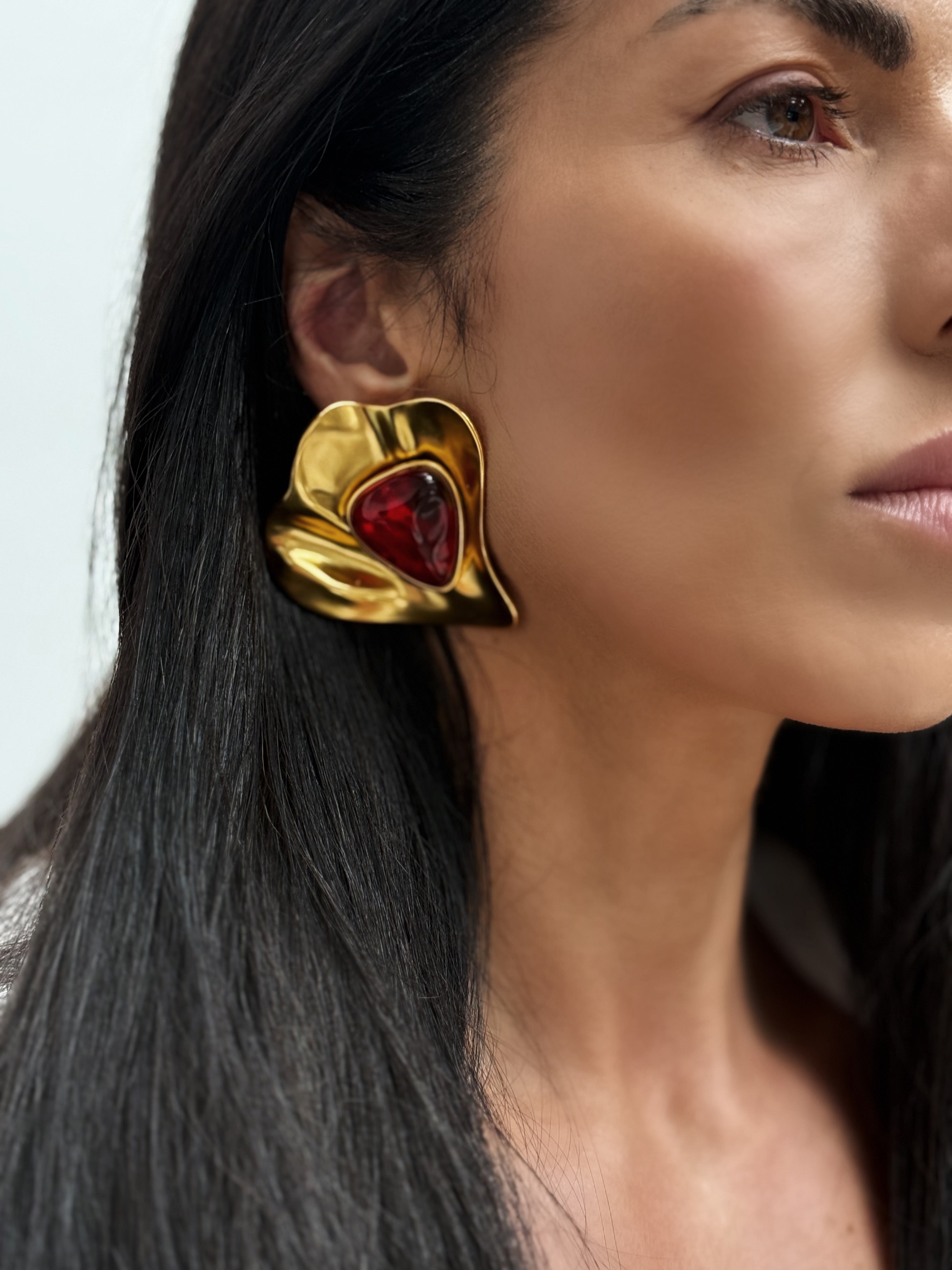 Petala Clip-On Earrings