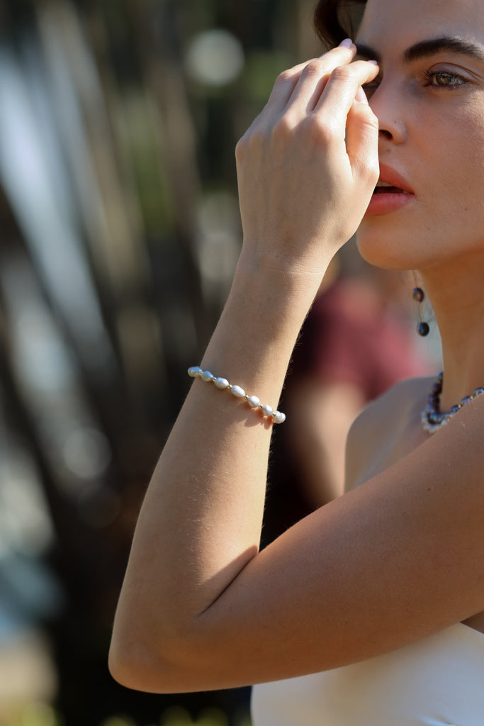 Colorful Pearl Bracelet