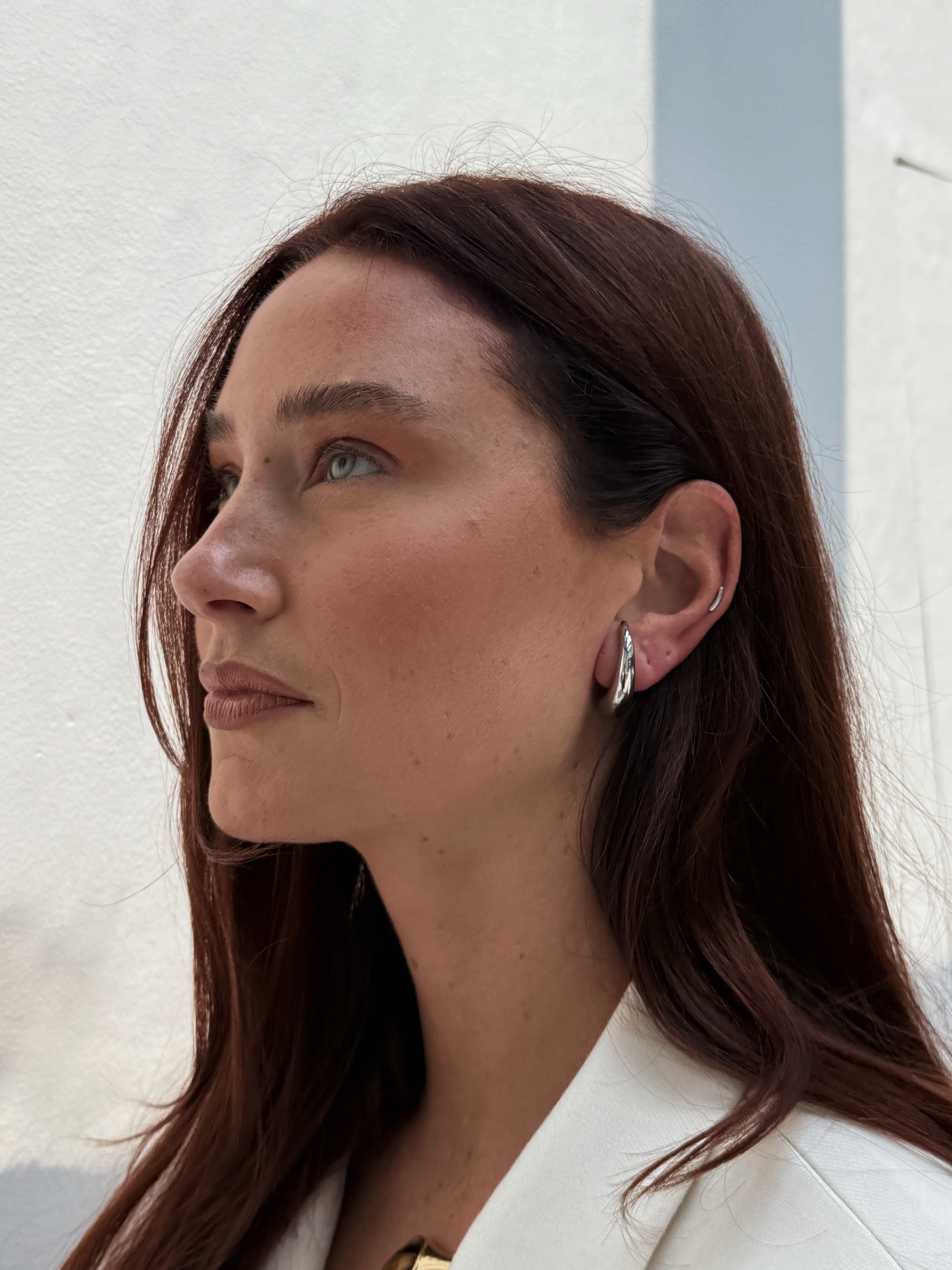 Virgule Thick Earrings