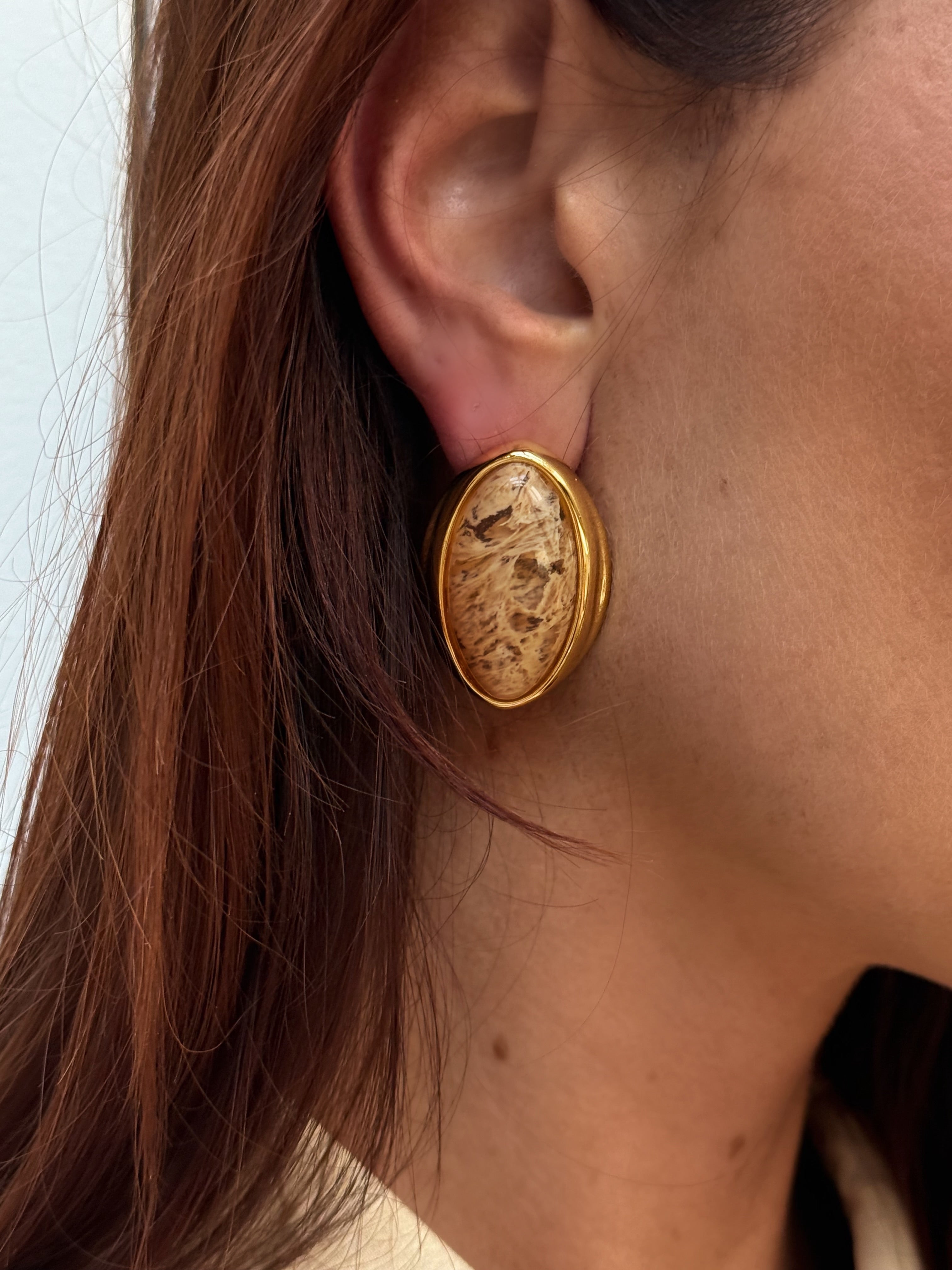 Honey Quartz Earrings