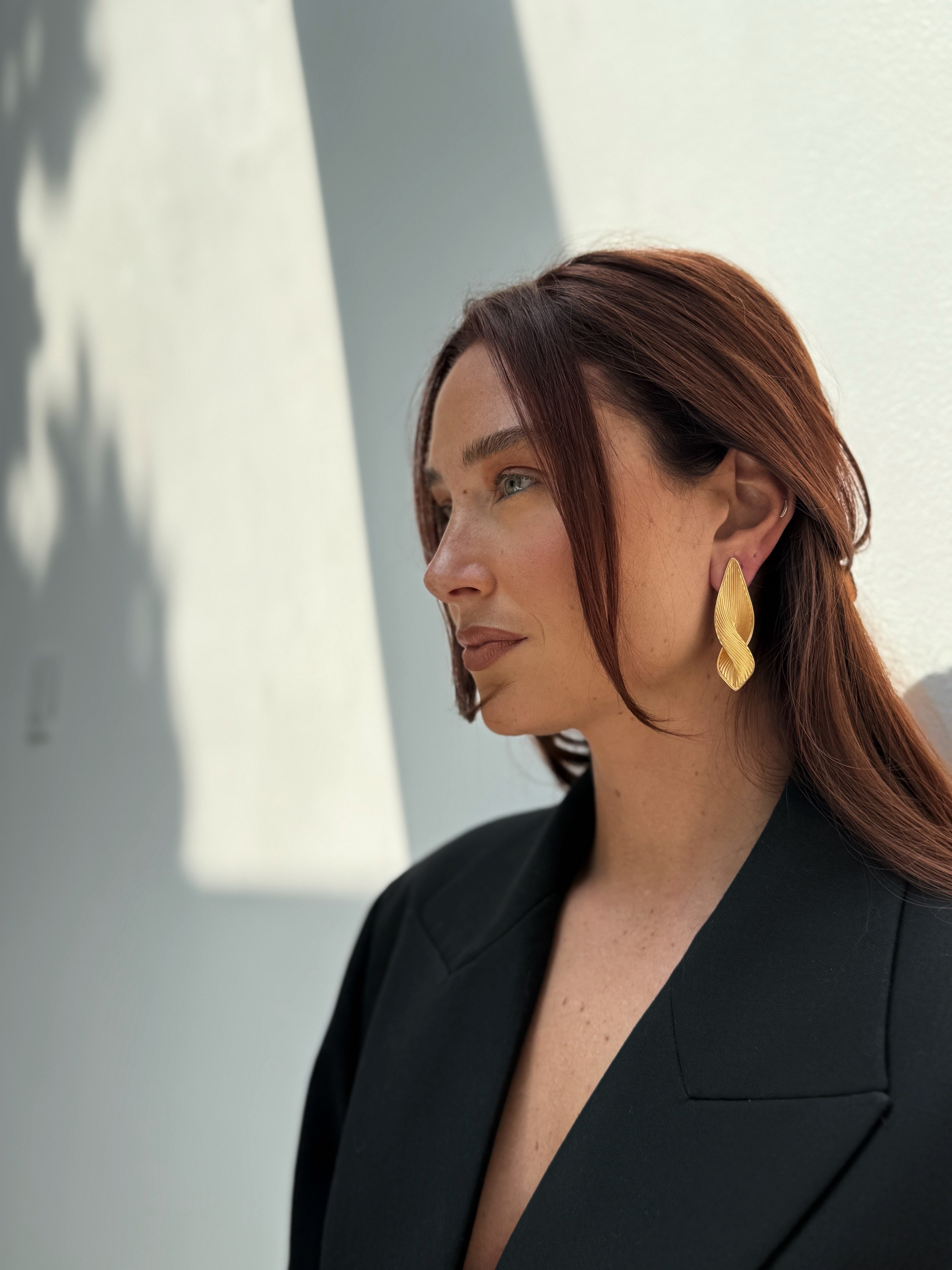 Twist Drop Earrings