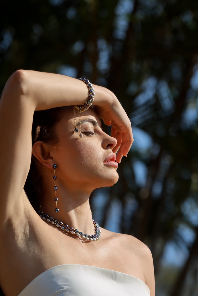 Colorful Pearl Necklace