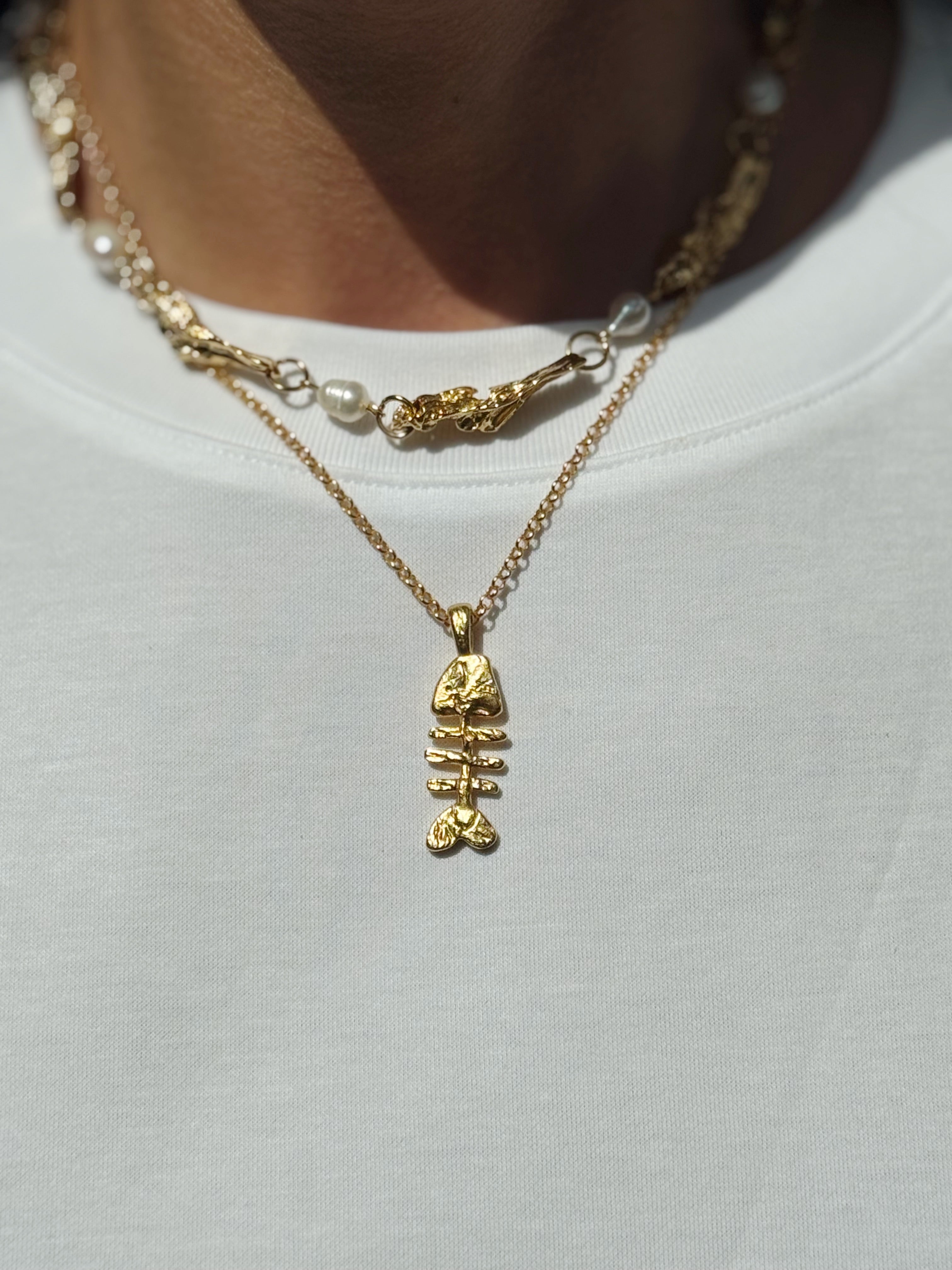 Fishbone Necklace