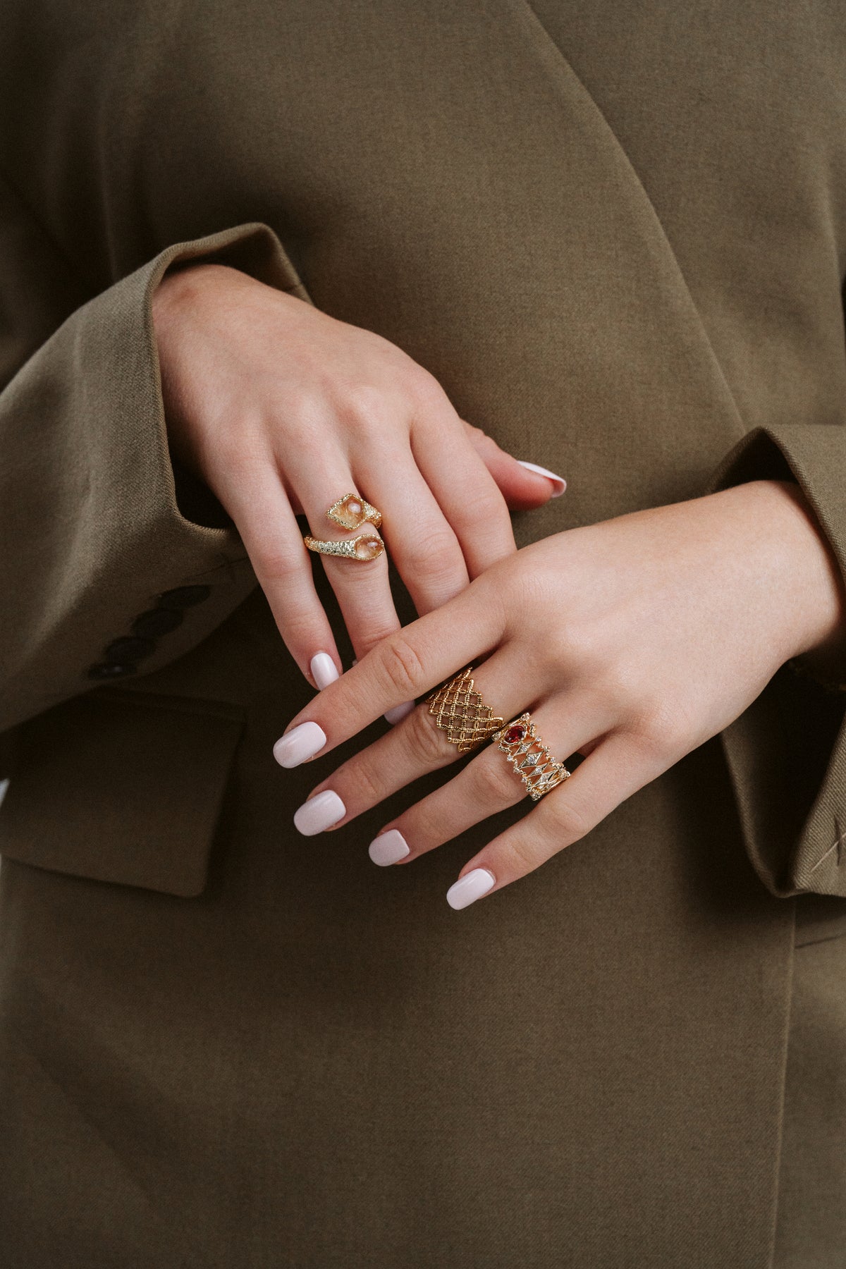 Twin Stone Ring
