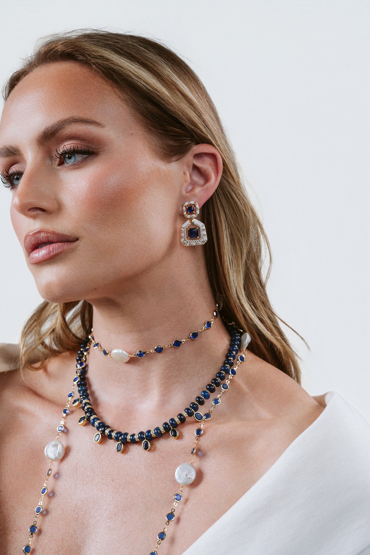 Blue Dynasty Earrings