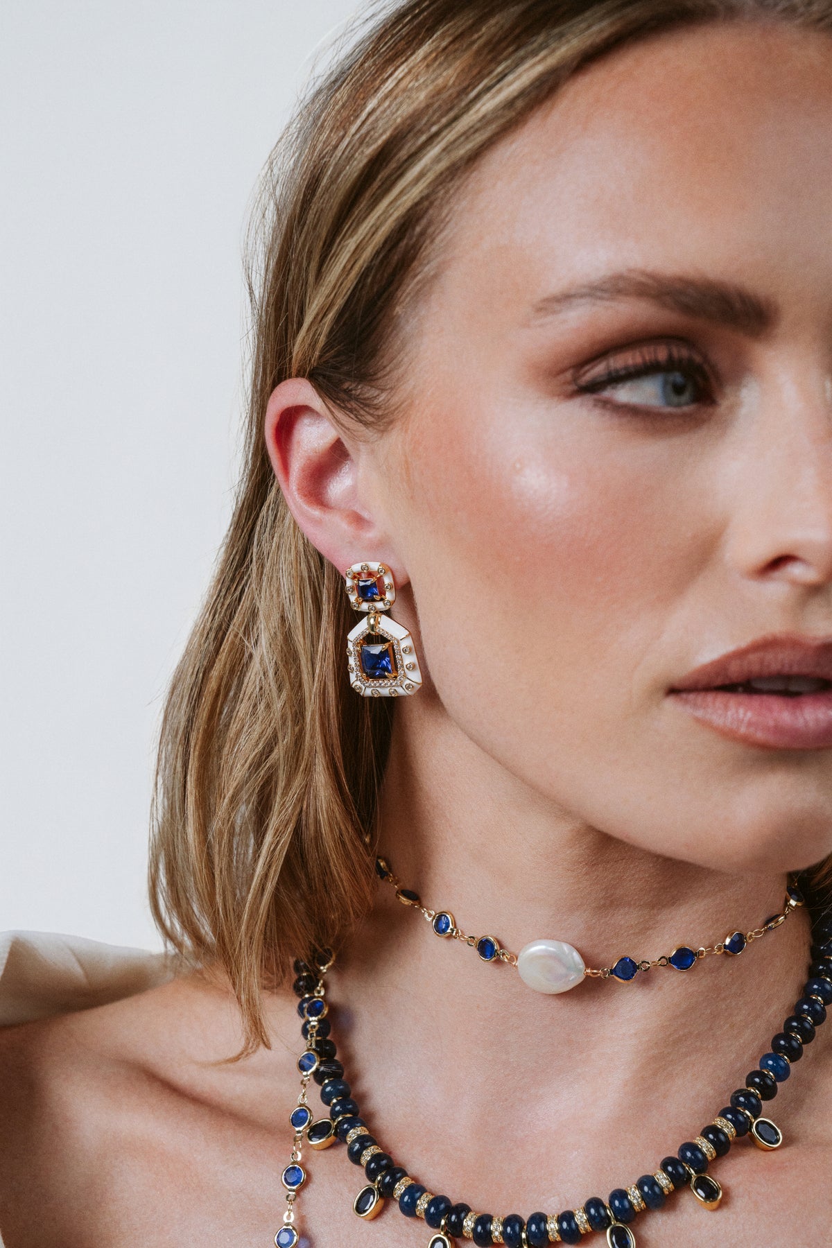 Blue Dynasty Earrings