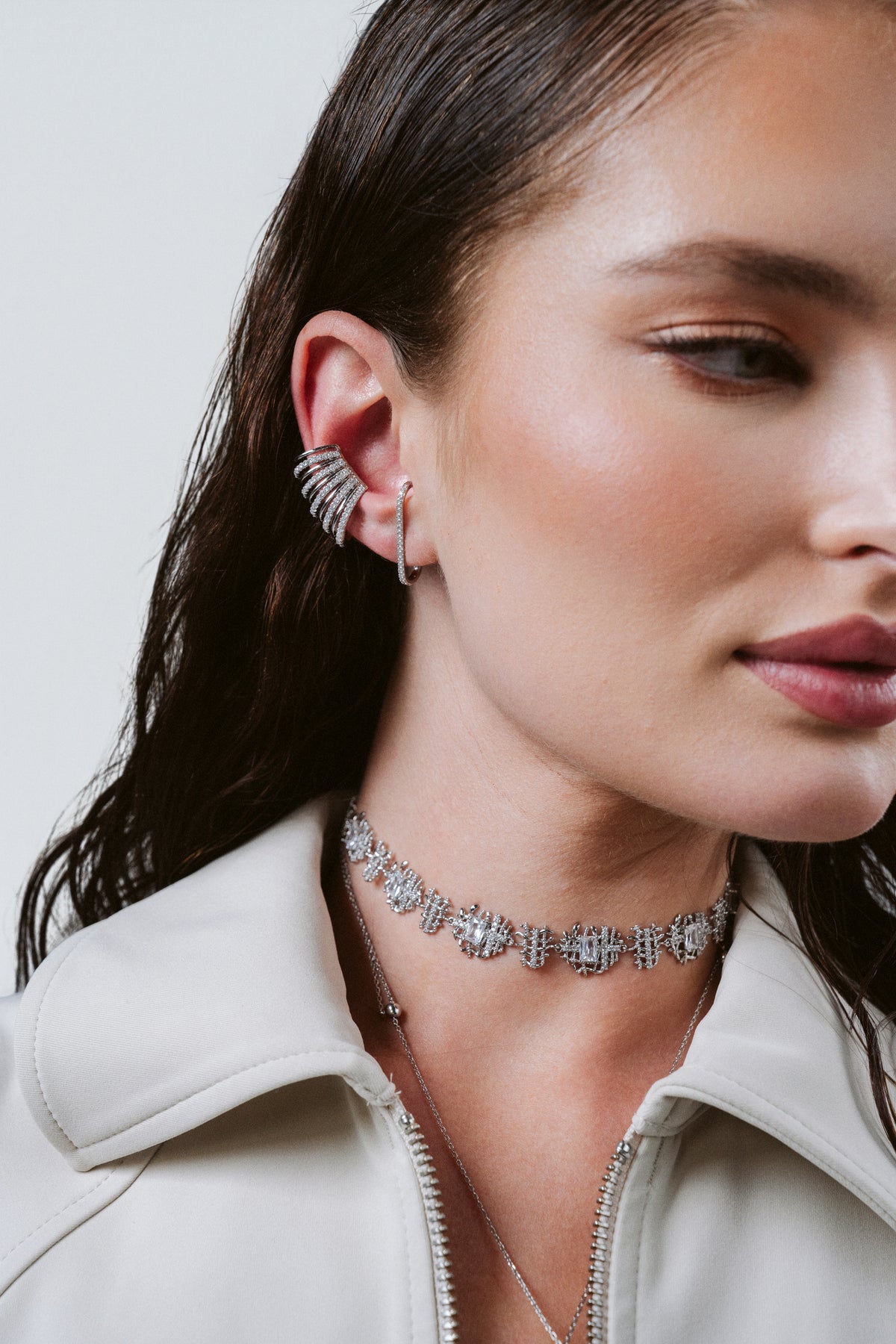 Trellis Choker Necklace