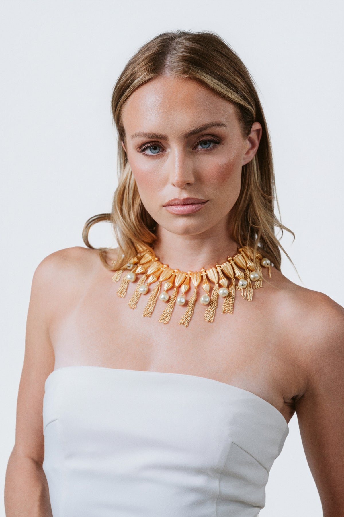 Cleopatra Tassel Necklace