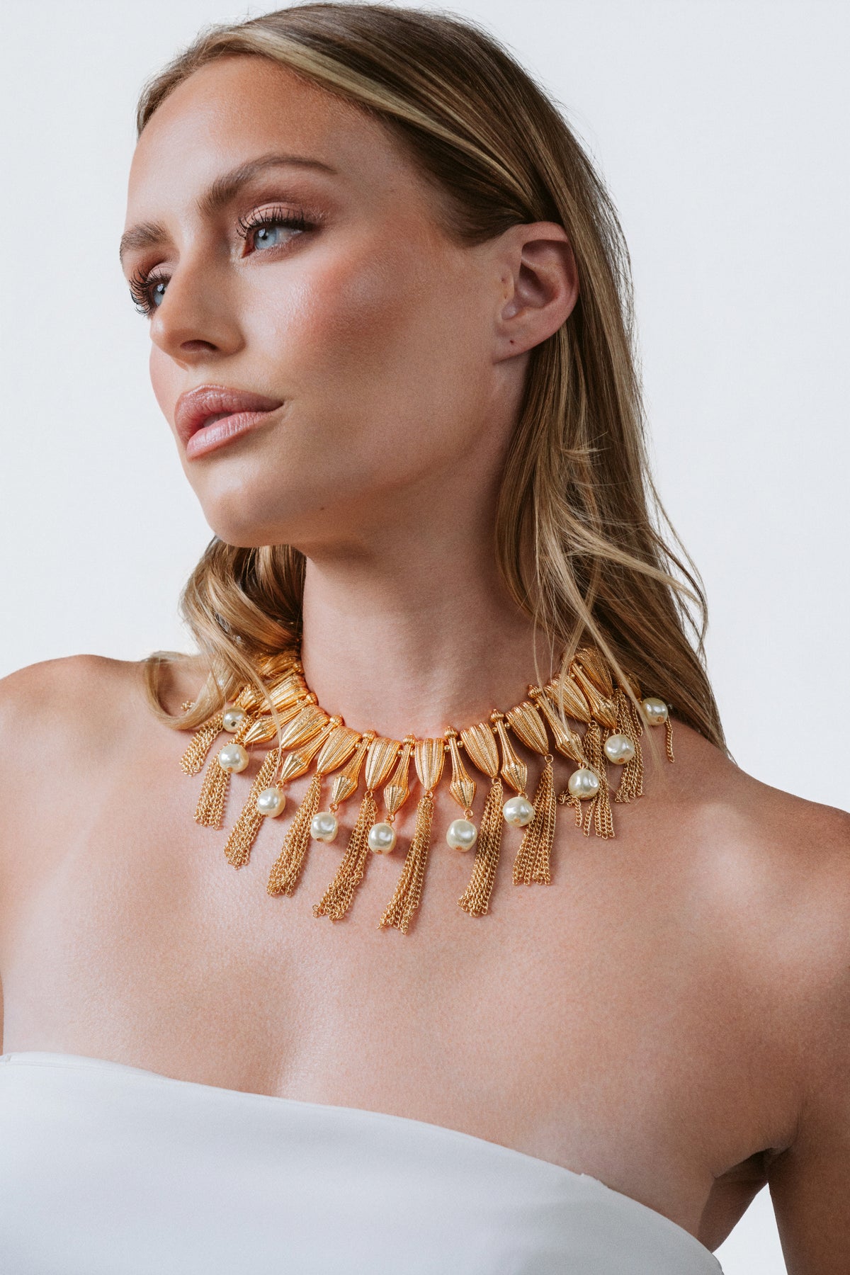 Cleopatra Tassel Necklace