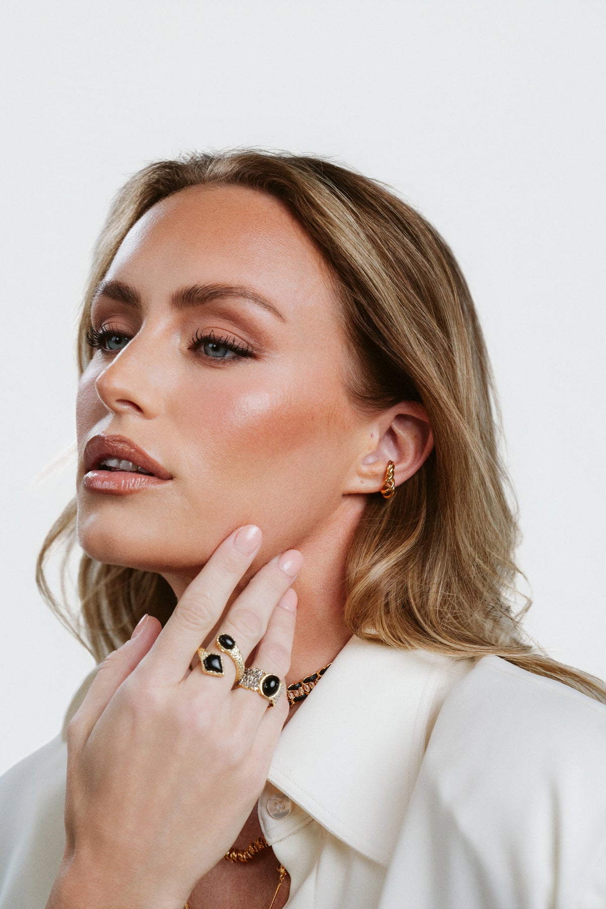Swirl Ear Cuff (Single)