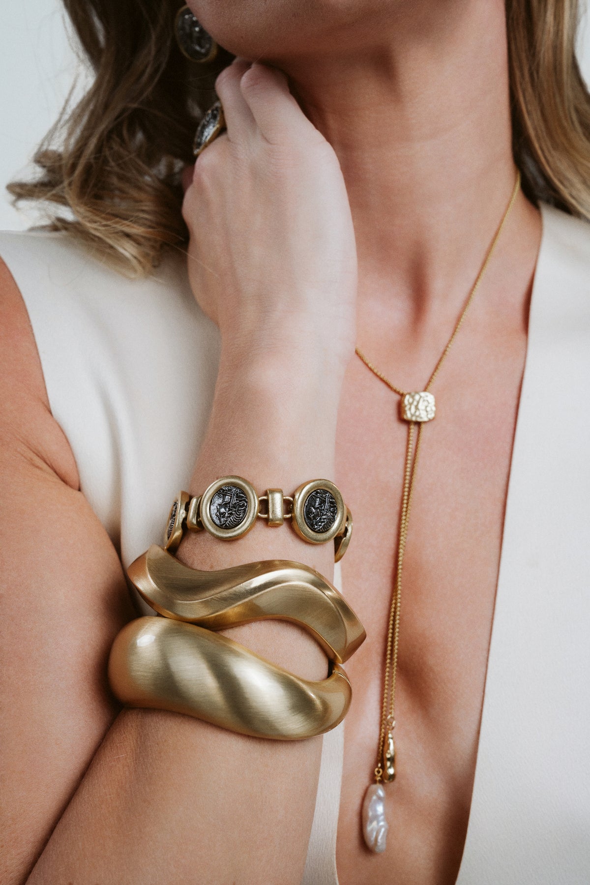 Relic Coin Bracelet