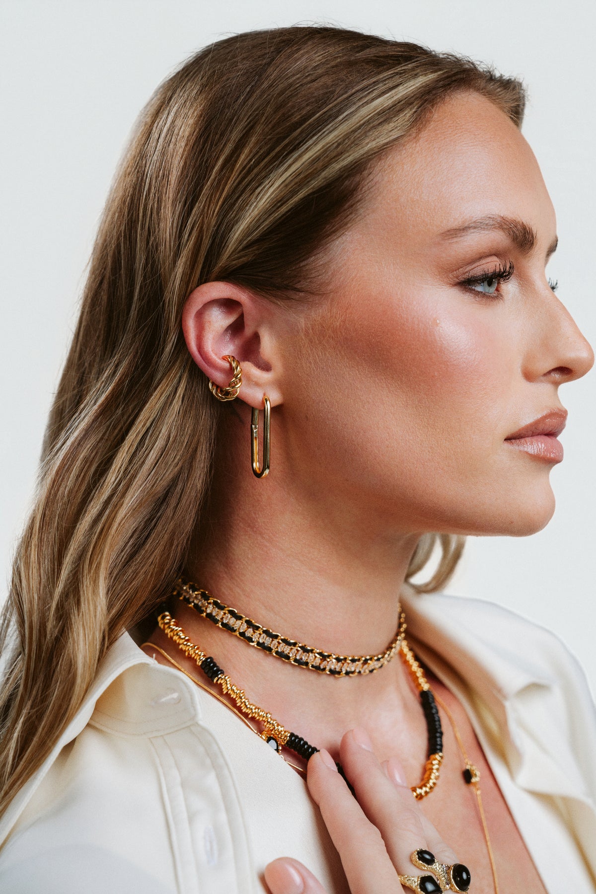 Oval Hoops