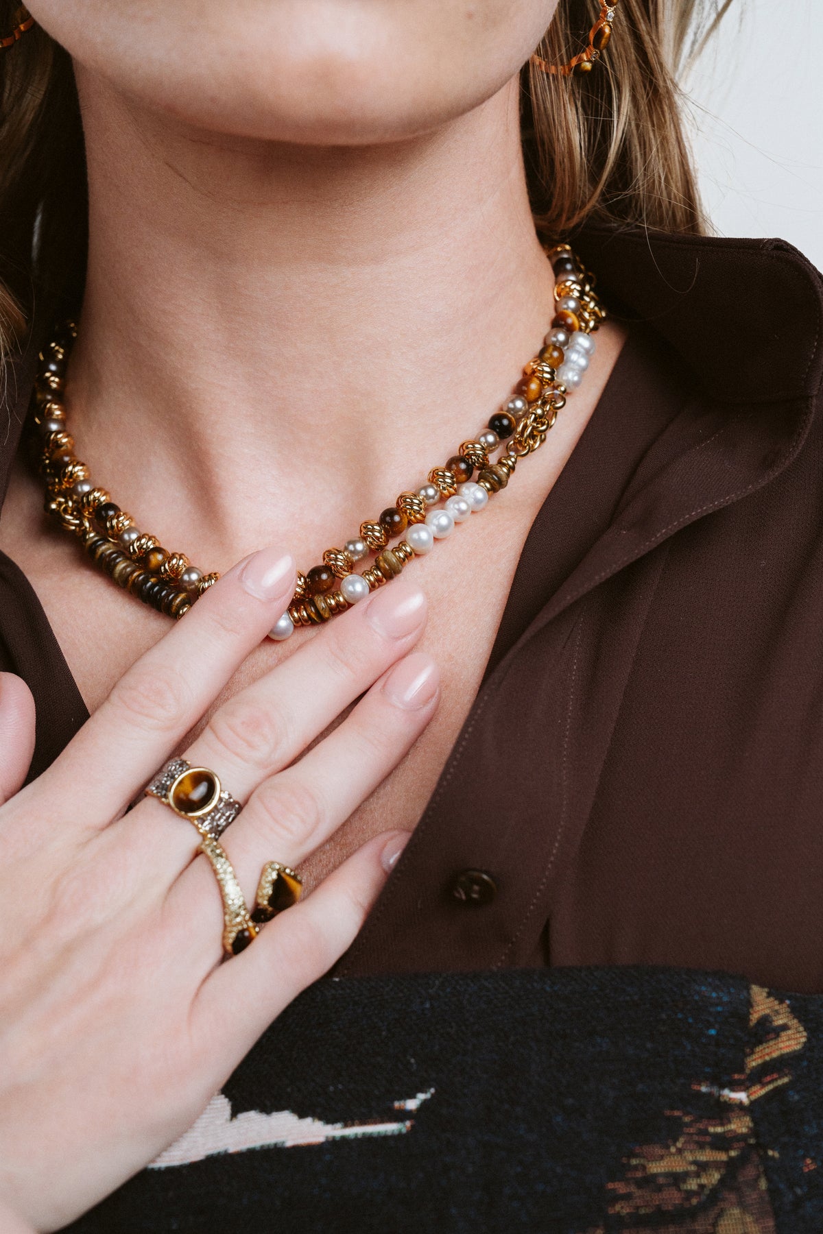 Sienna Tiger eye Necklace