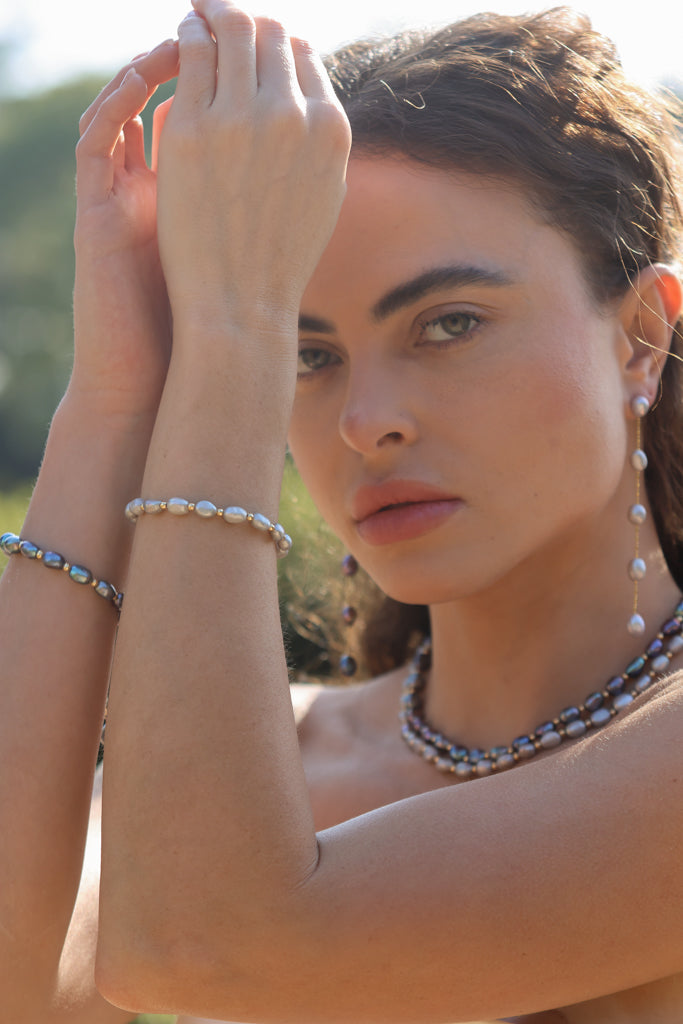 Colorful Pearl Bracelet