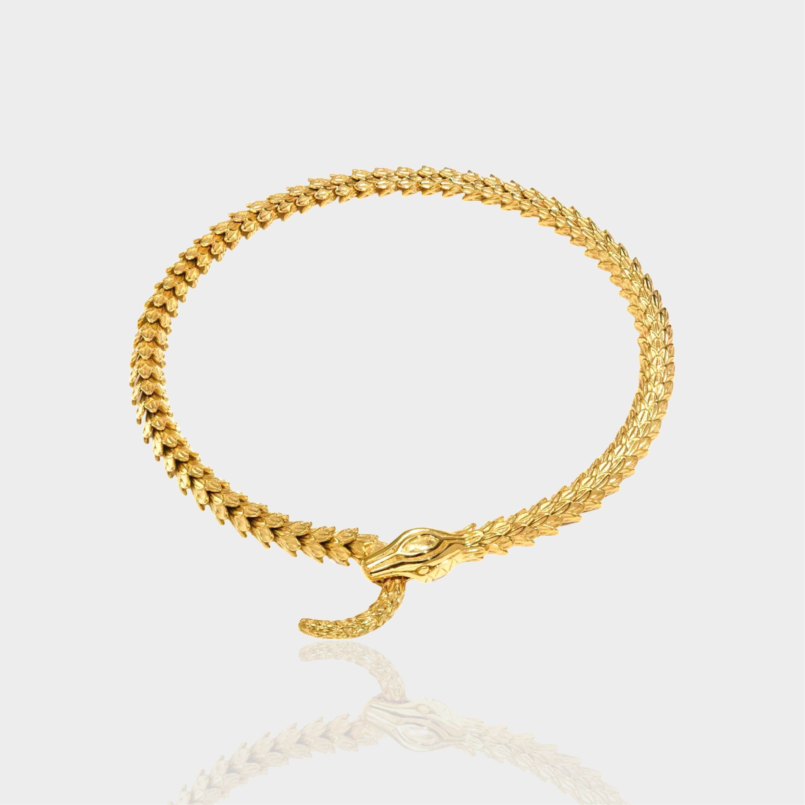 Articulated Snake Necklace