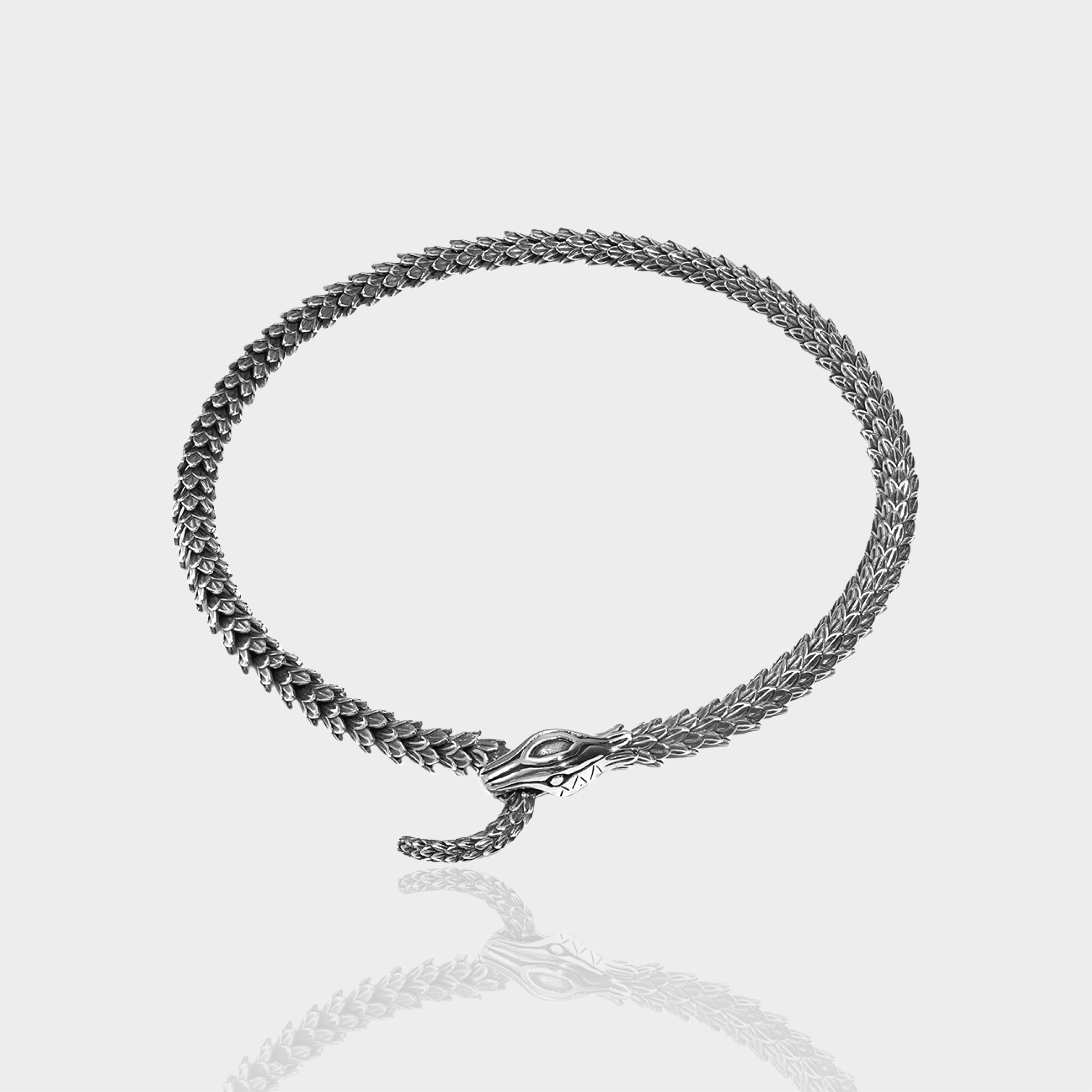 Articulated Snake Necklace