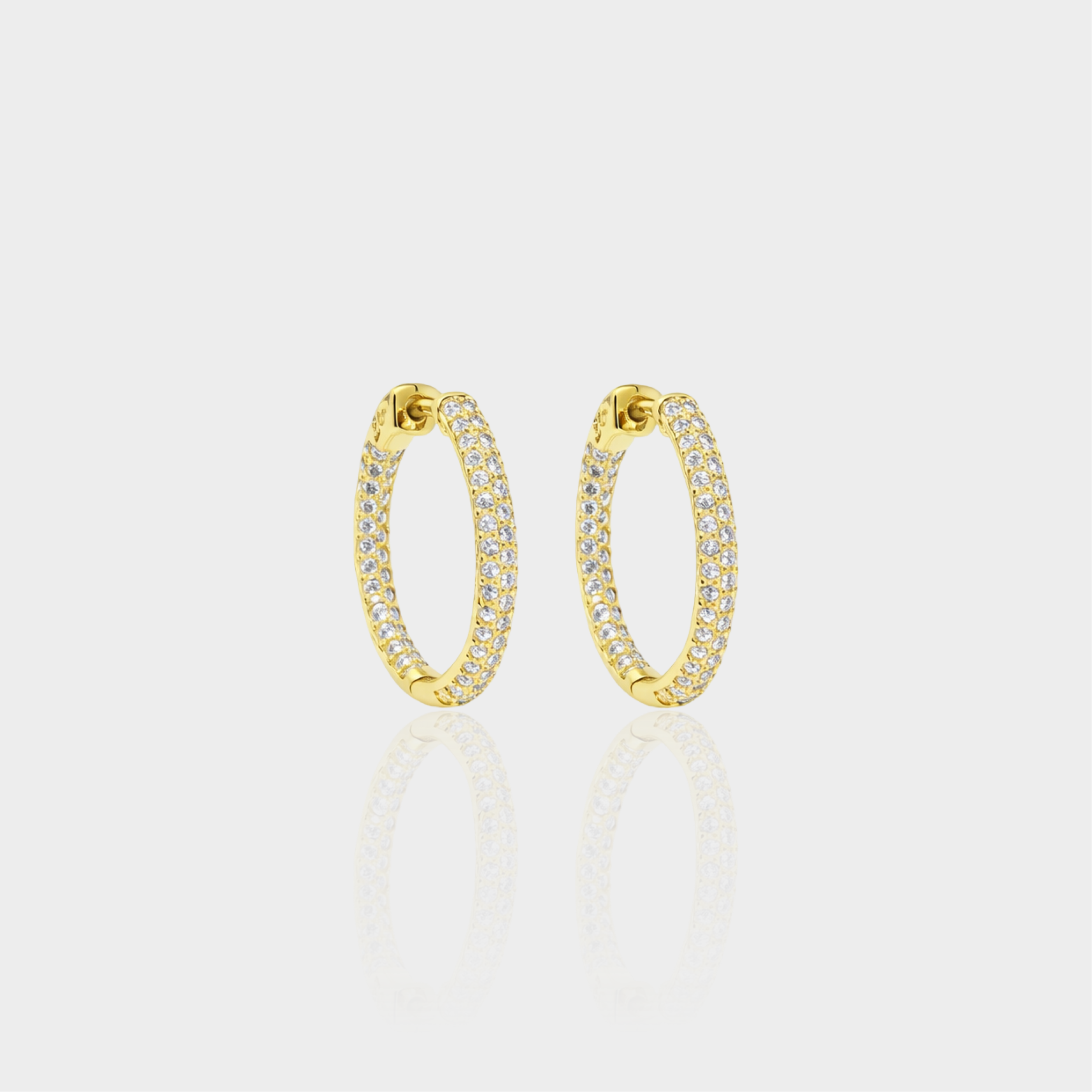 Diamond Dust Hoops