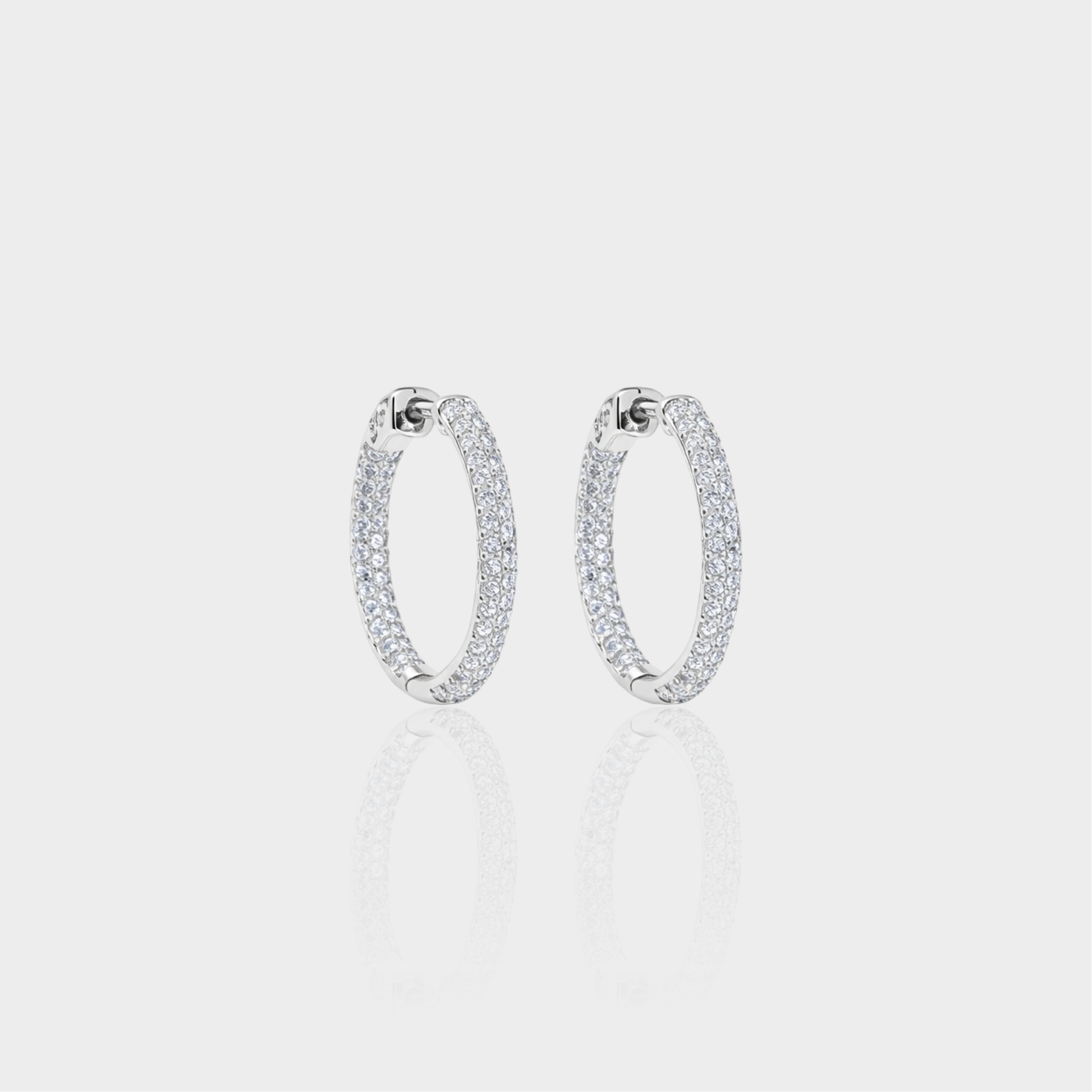 Diamond Dust Hoops