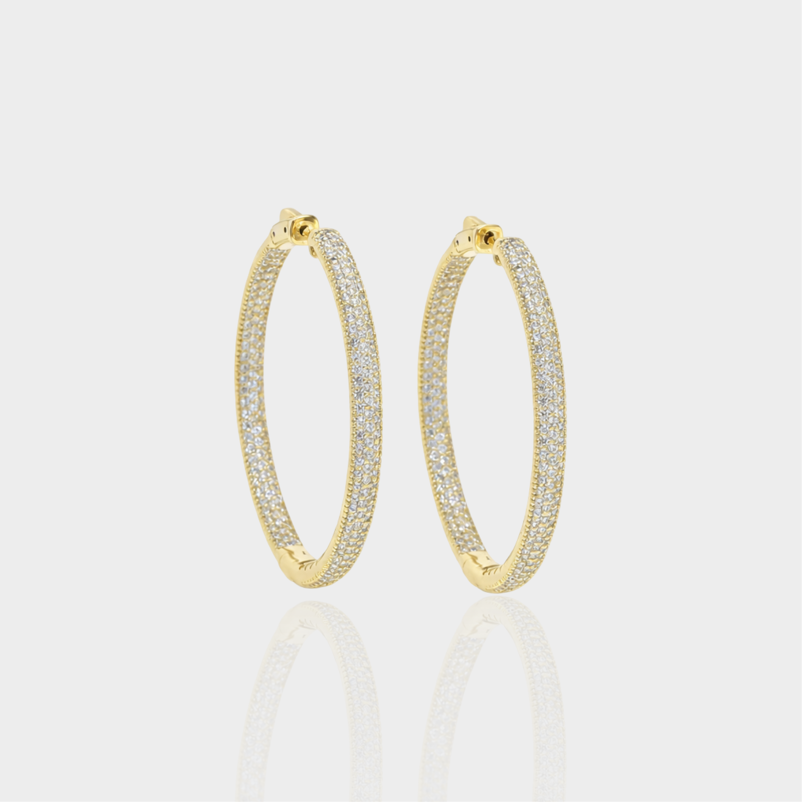 Diamond Dust Hoops