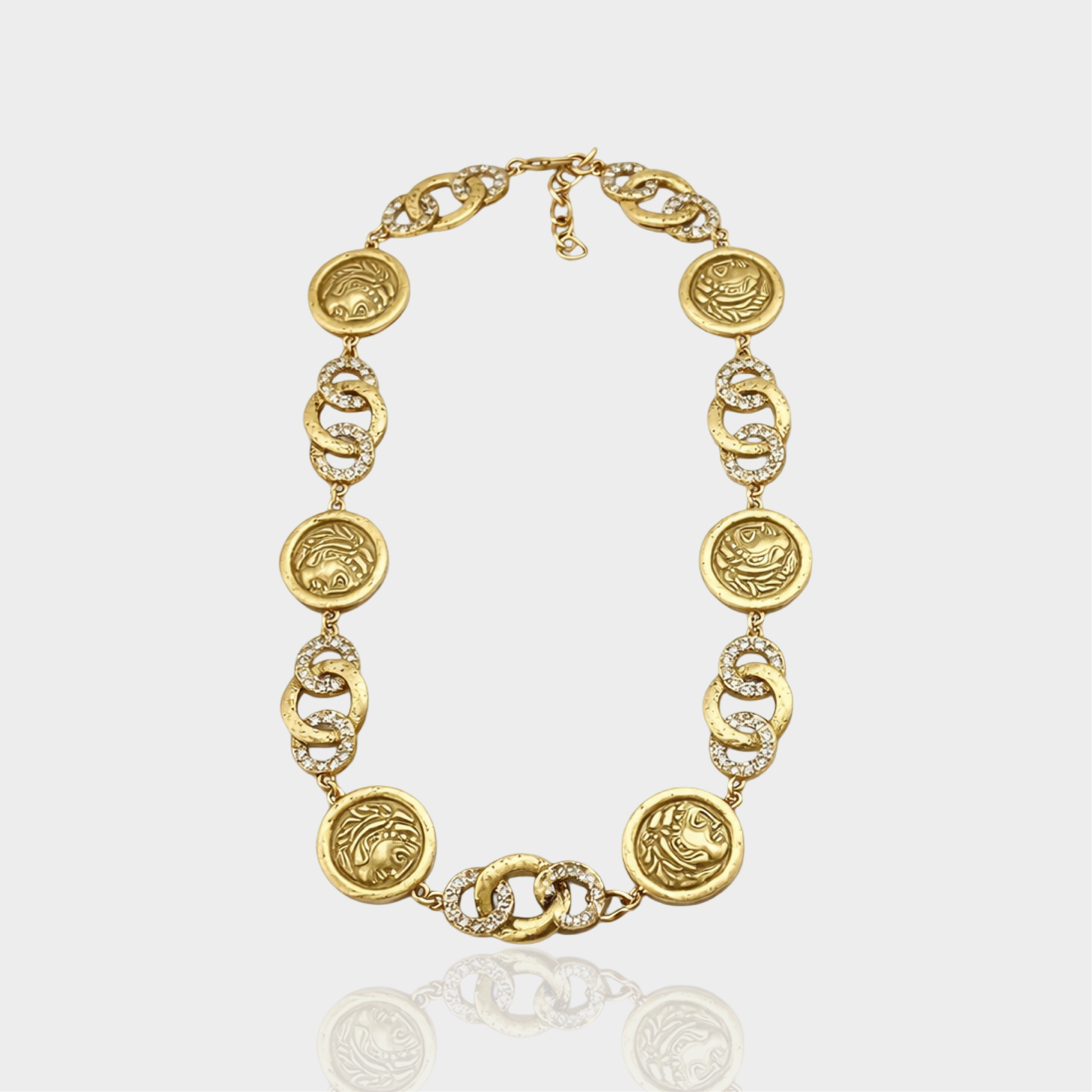 Caesar Brushed Necklace