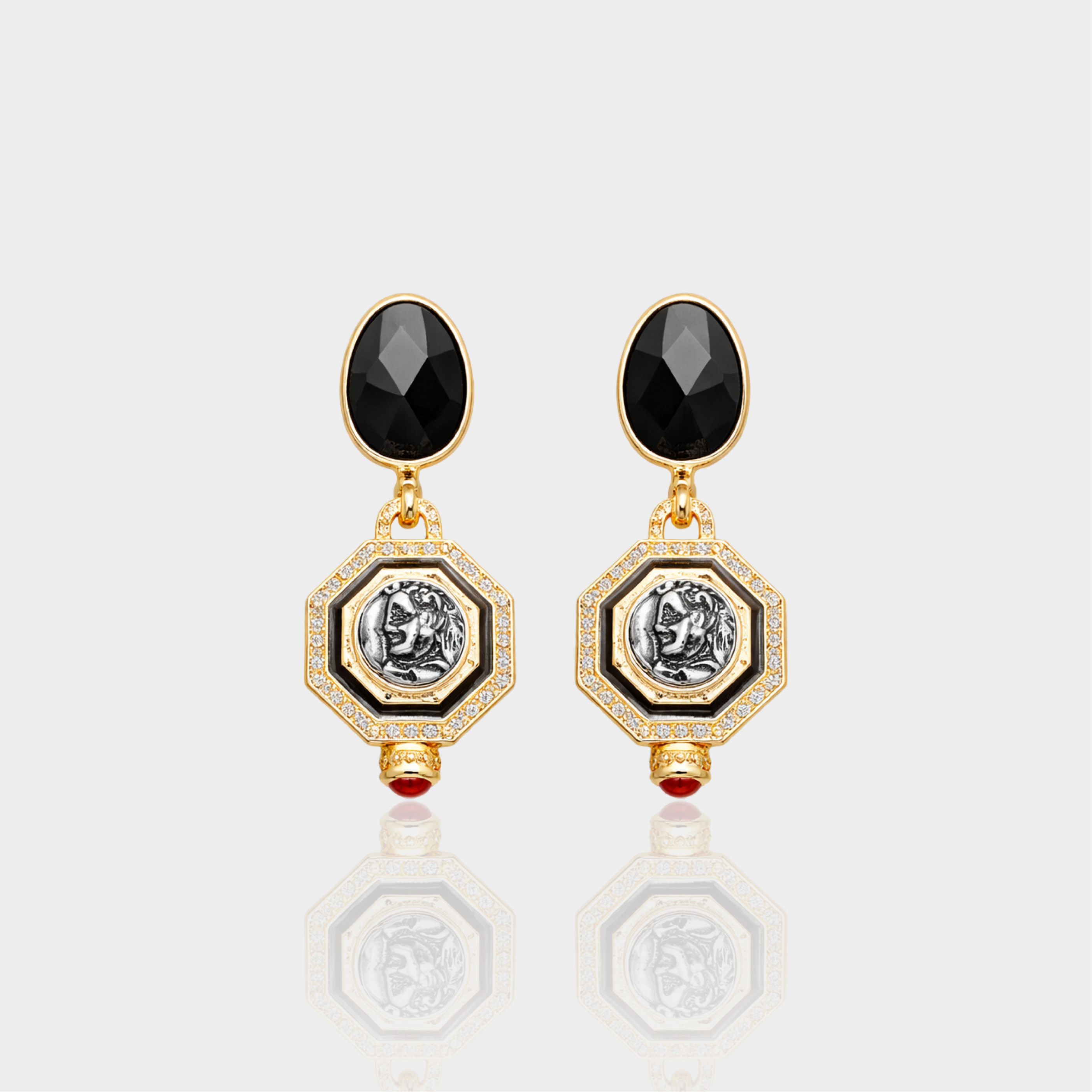Sovereign Coin Earrings