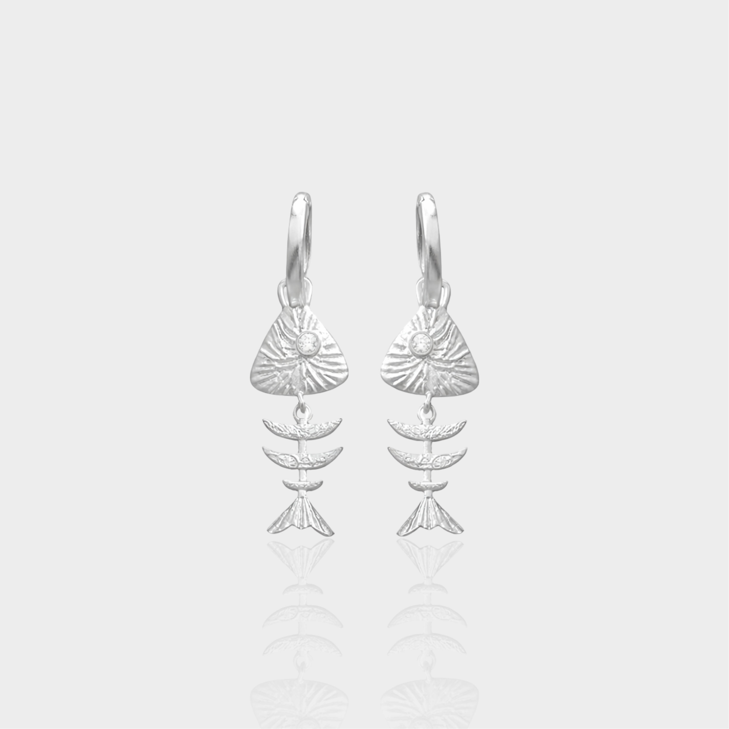 Fishbone Earrings
