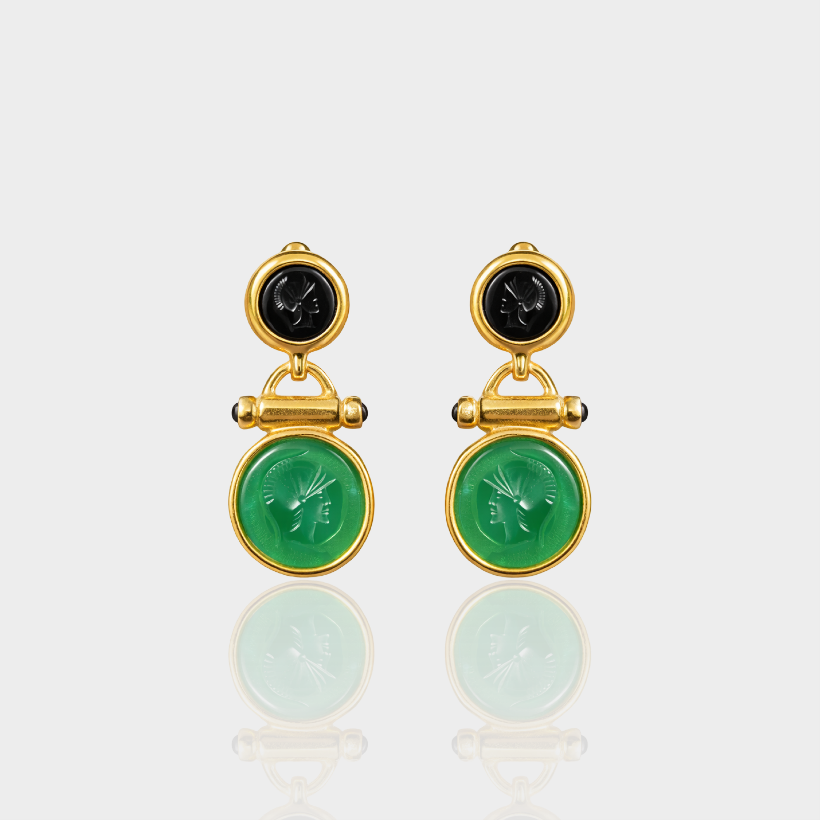 Intaglio Earrings