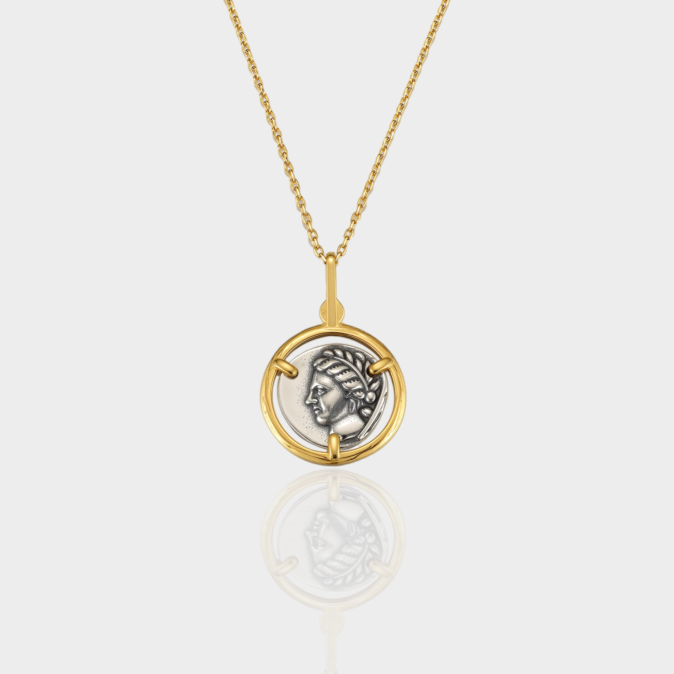 Ancient Greek Coin Necklace
