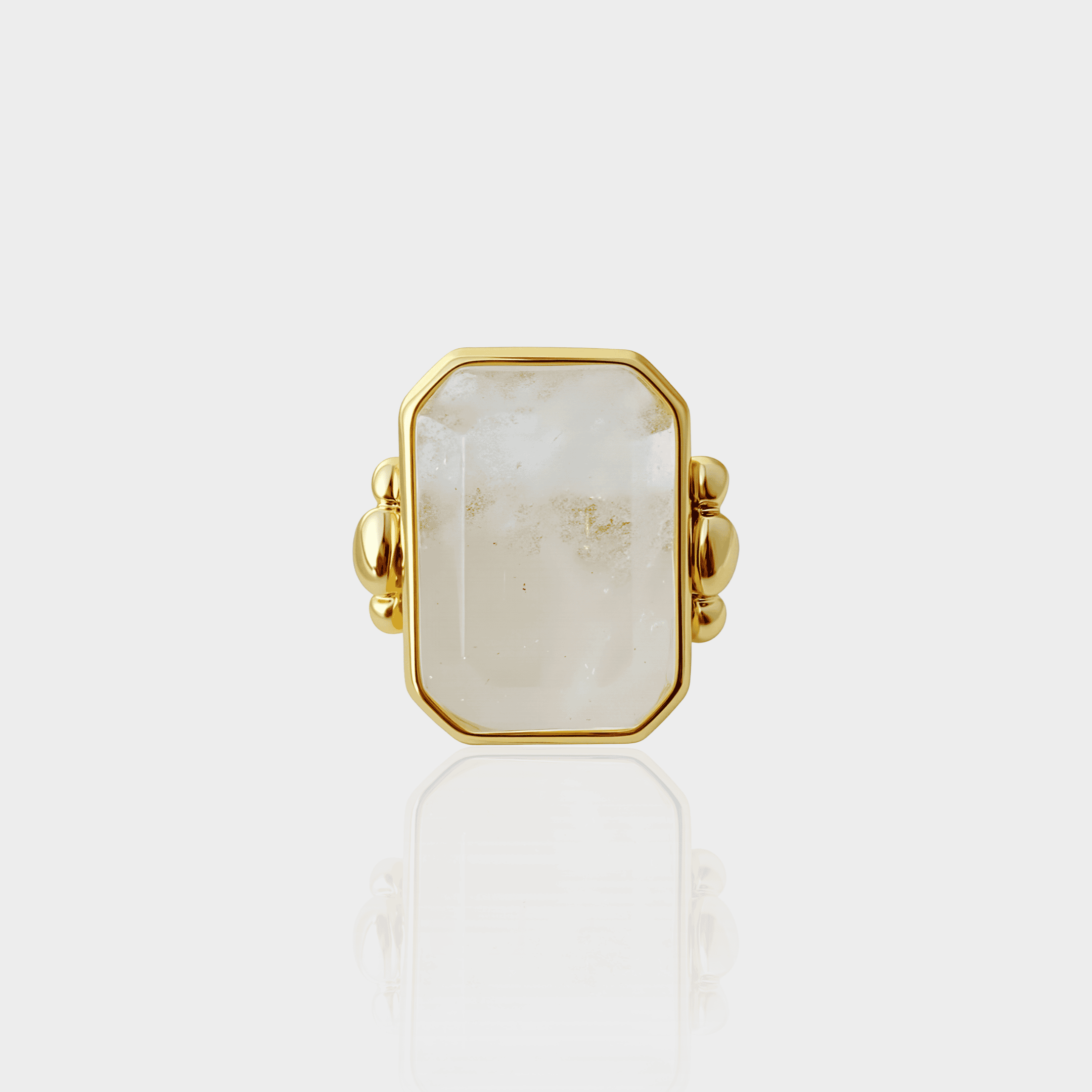 Natural Crystal Ring
