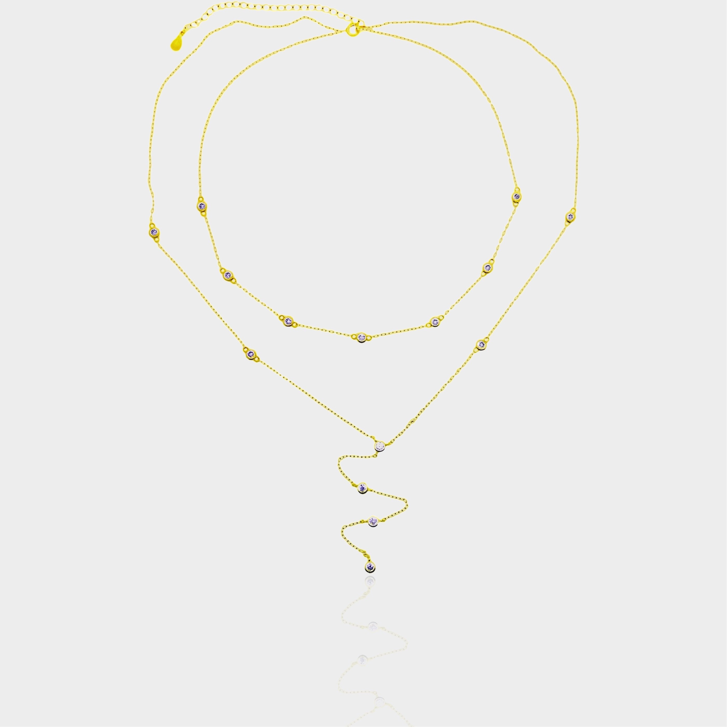 Double Lariat Necklace