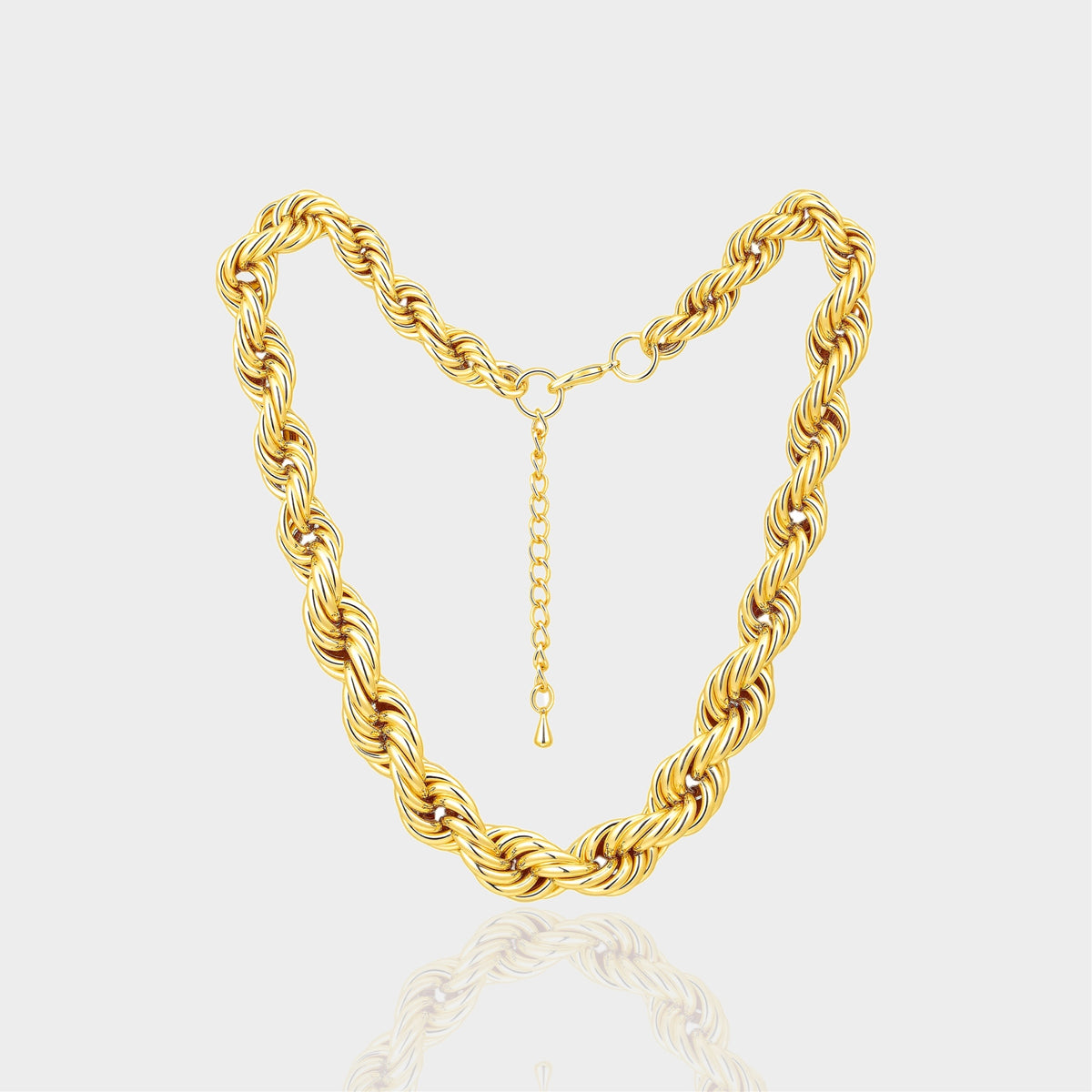 Graduated Rope Chain Graduated Rope Chain Necklace