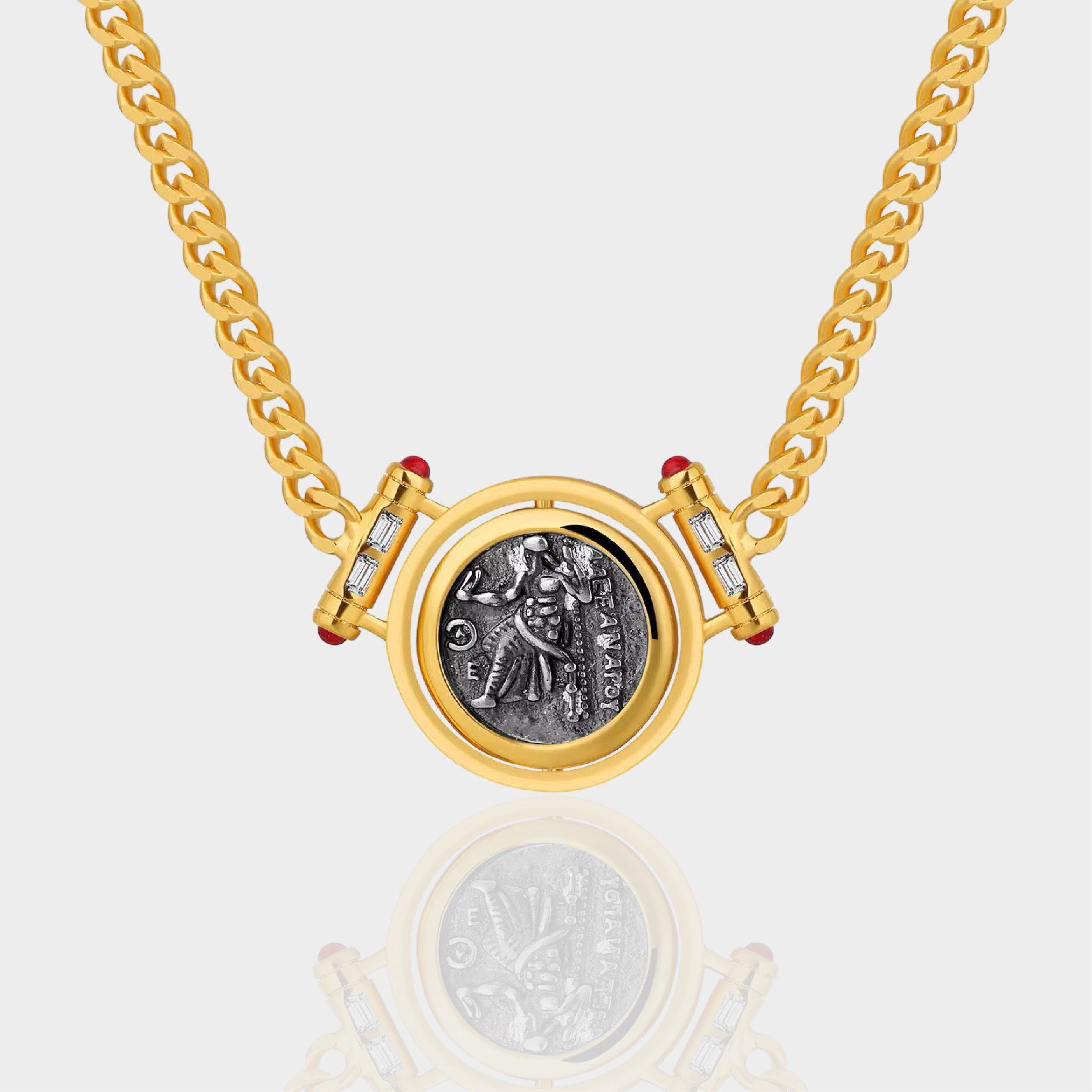 Alexander Coin Necklace