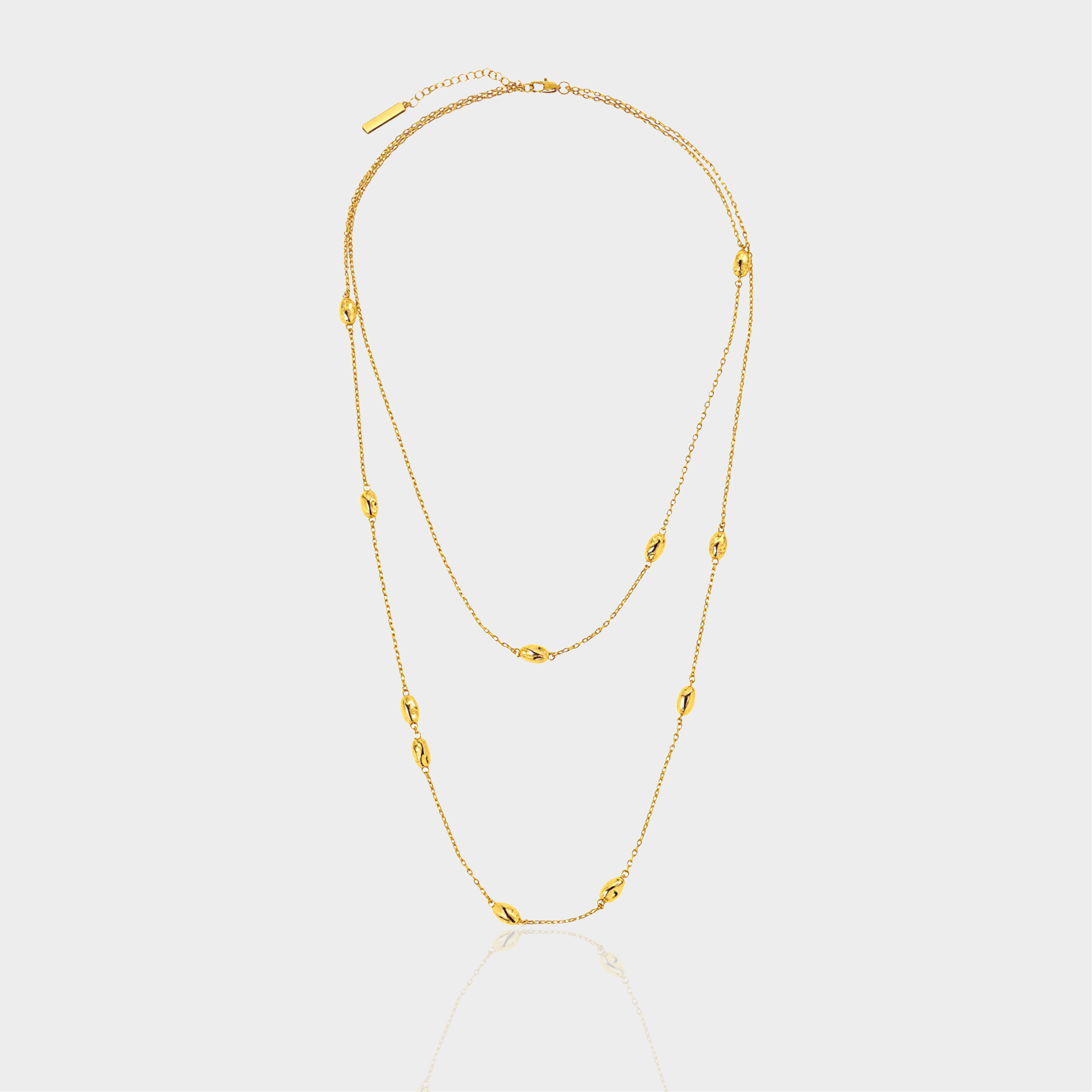 Gold Nugget Necklace