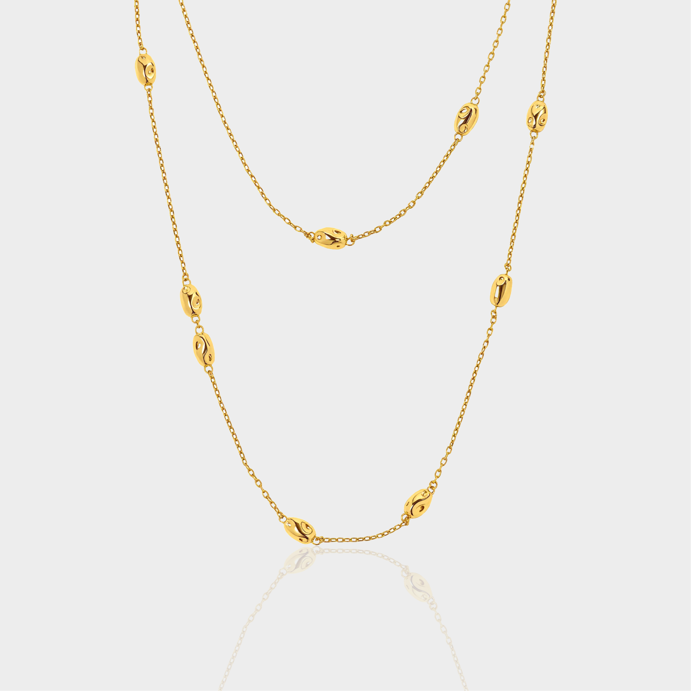 Gold Nugget Necklace