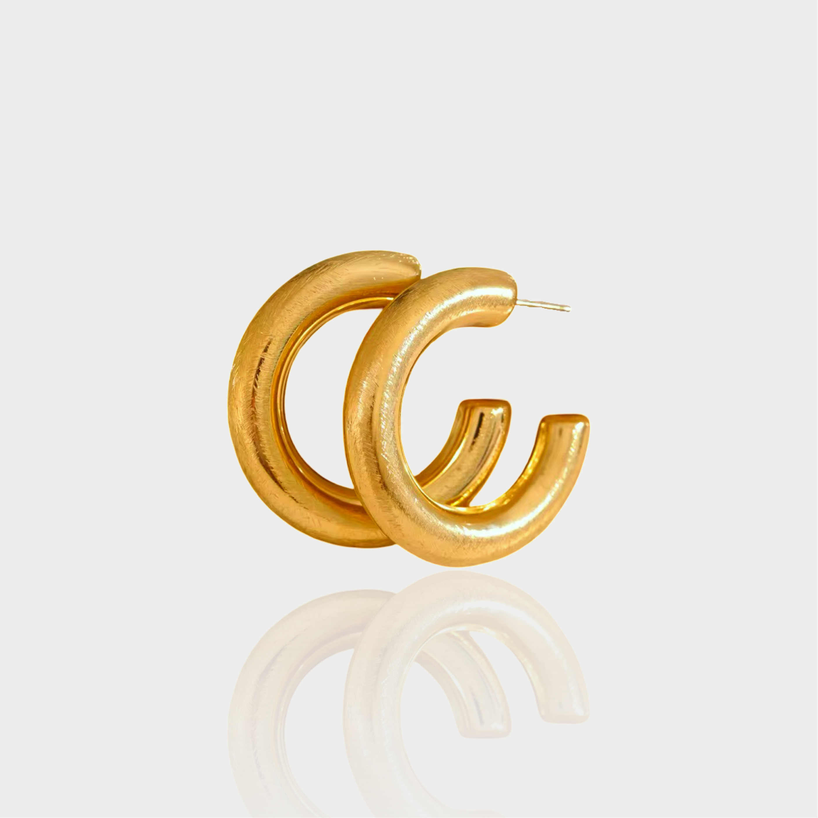Brushed Hoops
