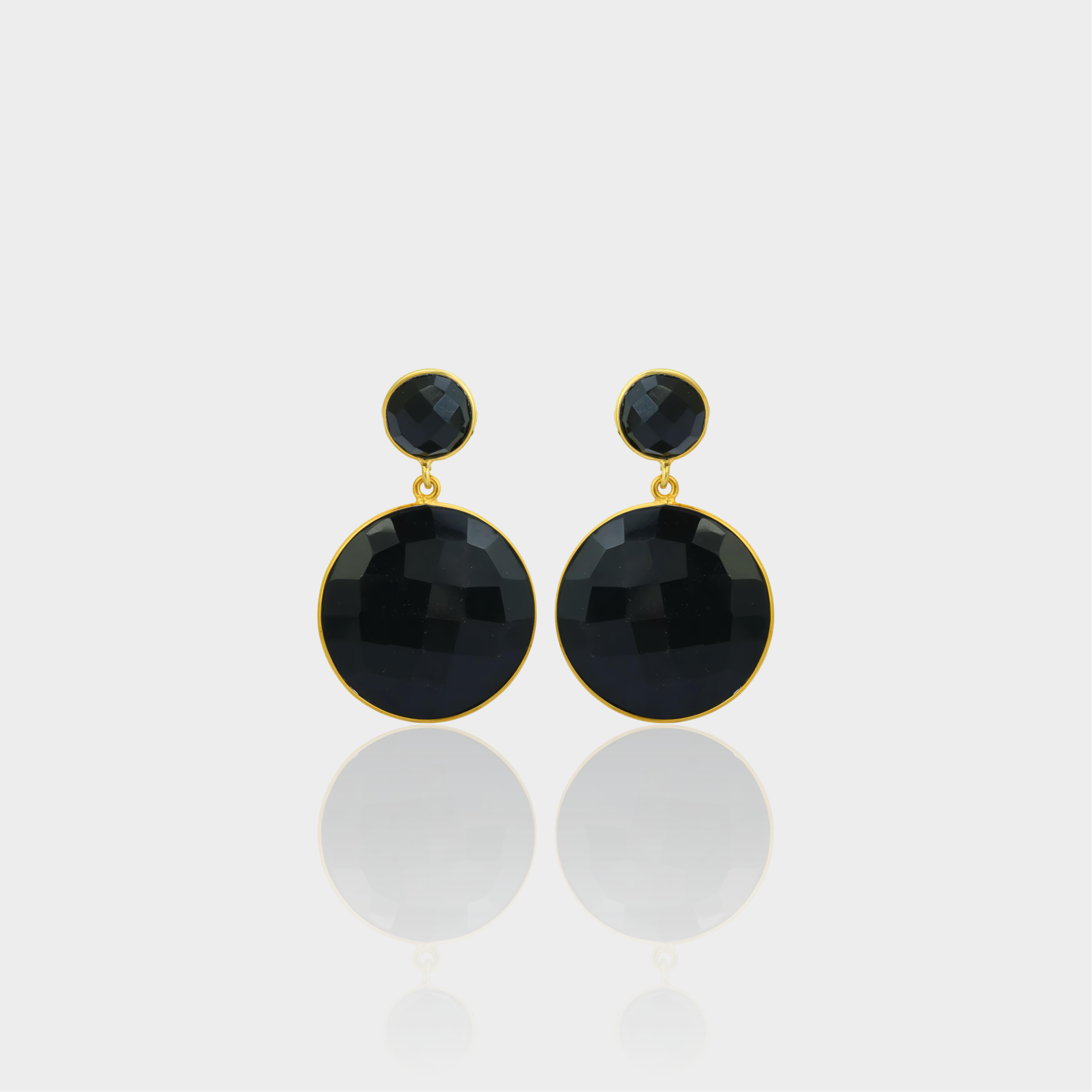 Black Onyx Earrings