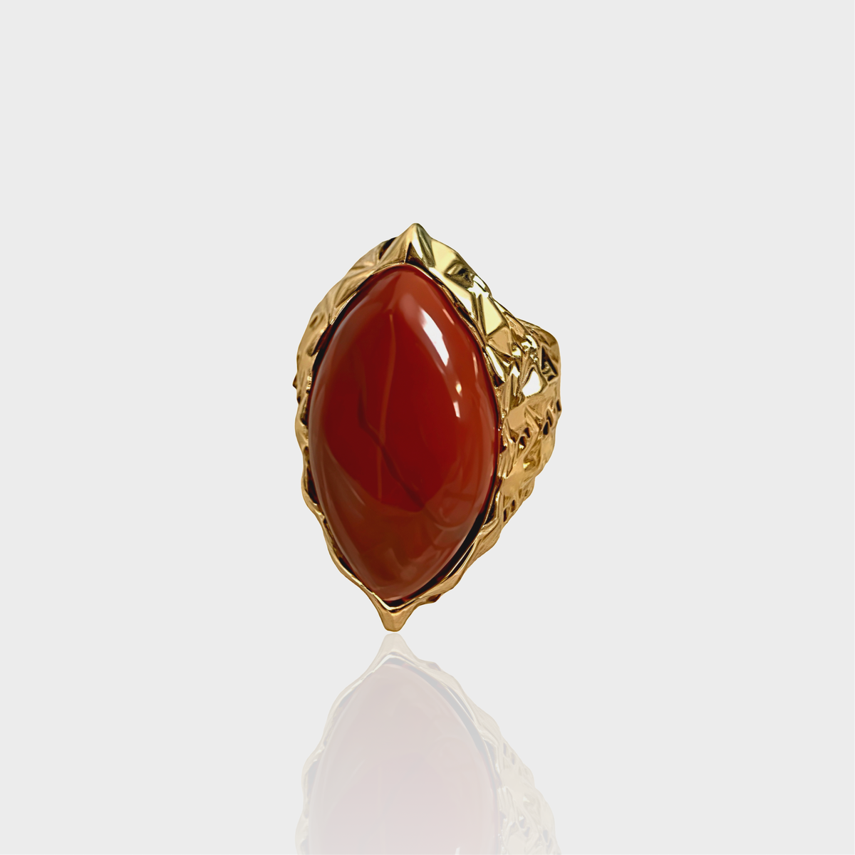 Marquise Cabochon Ring