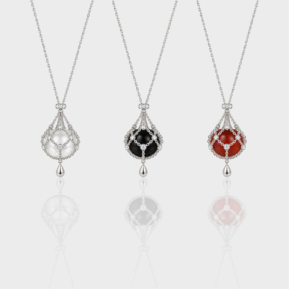 Sphere Pendant Necklace