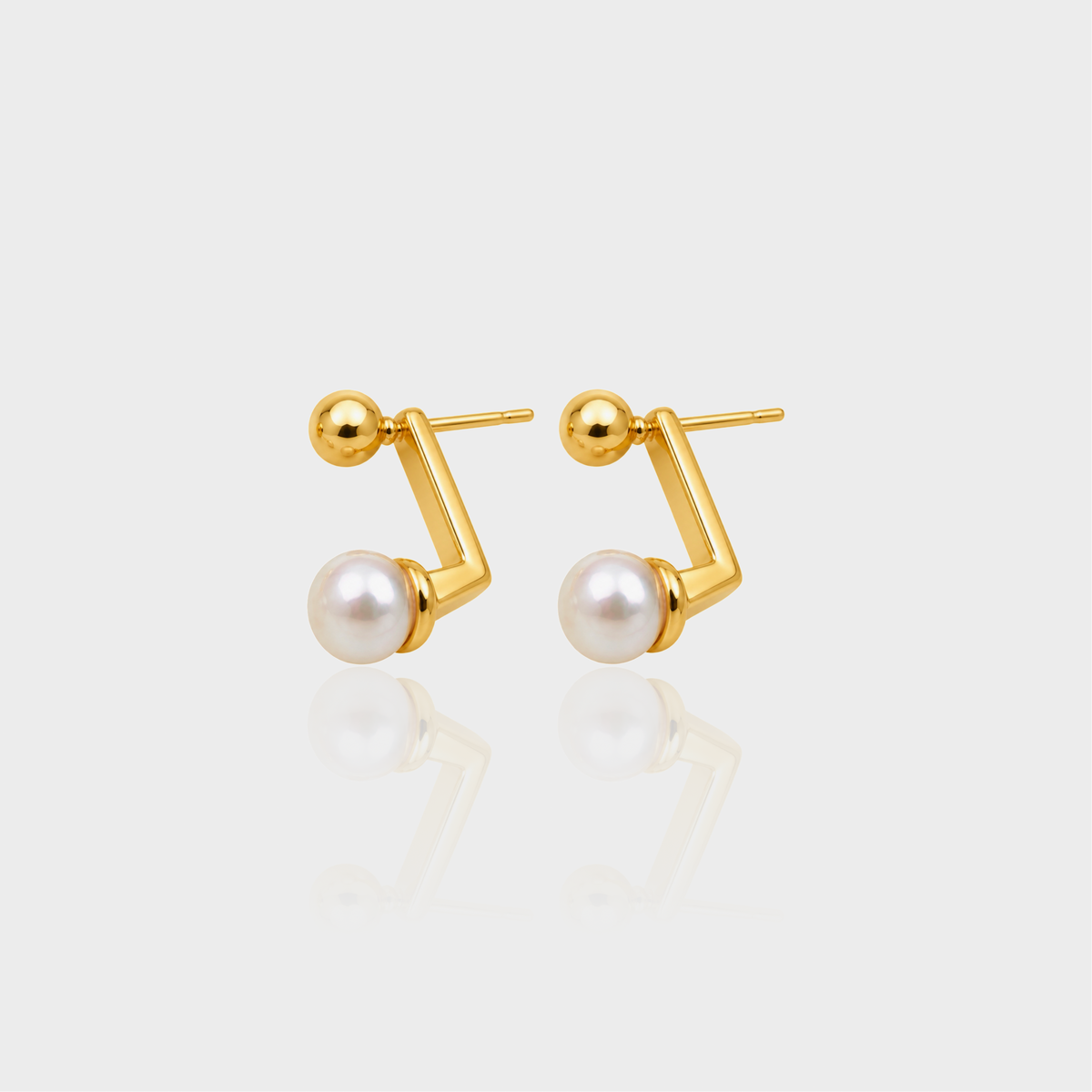 Pearl Jacket Earrings