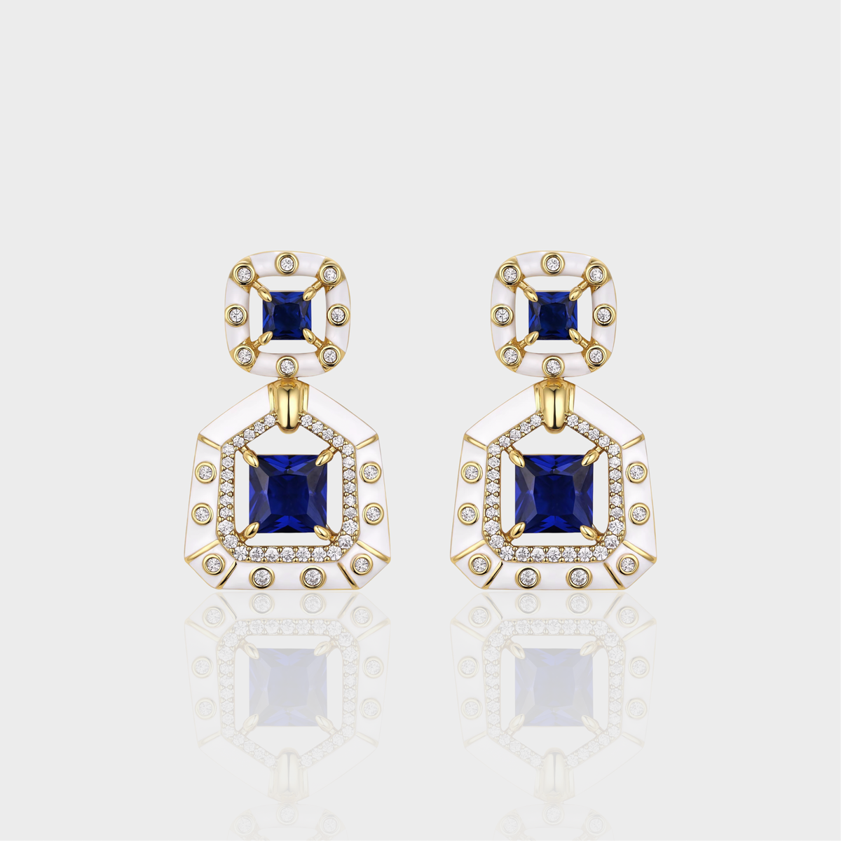 Blue Dynasty Earrings