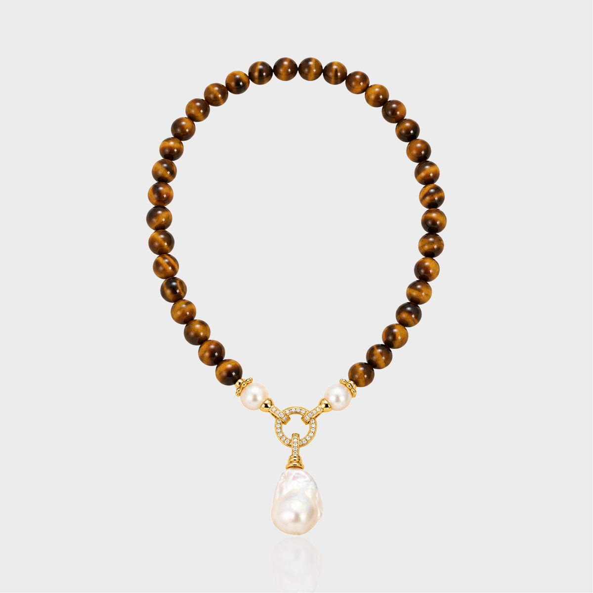 Tiger’s Eye Lagoon Necklace