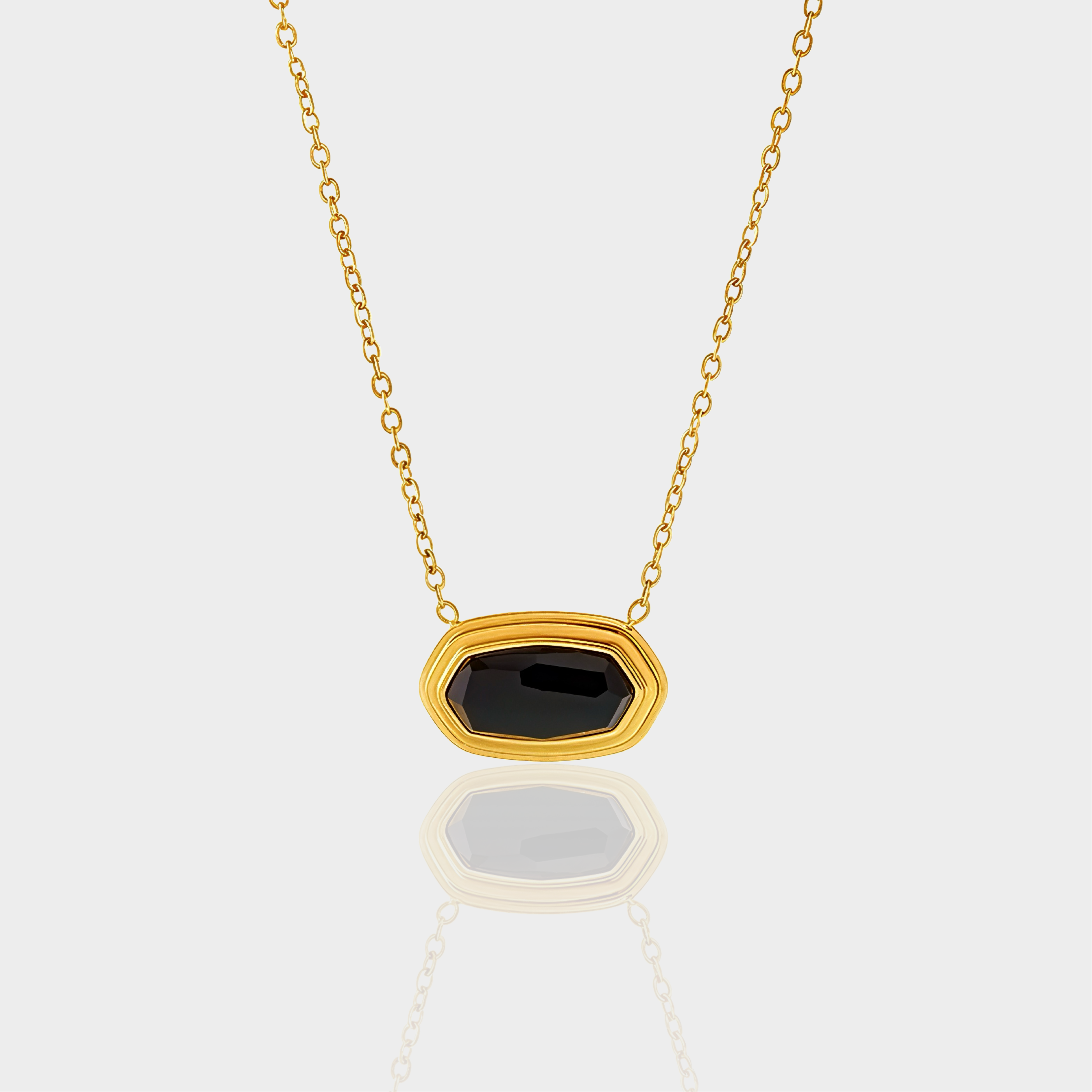 Bezel Necklace