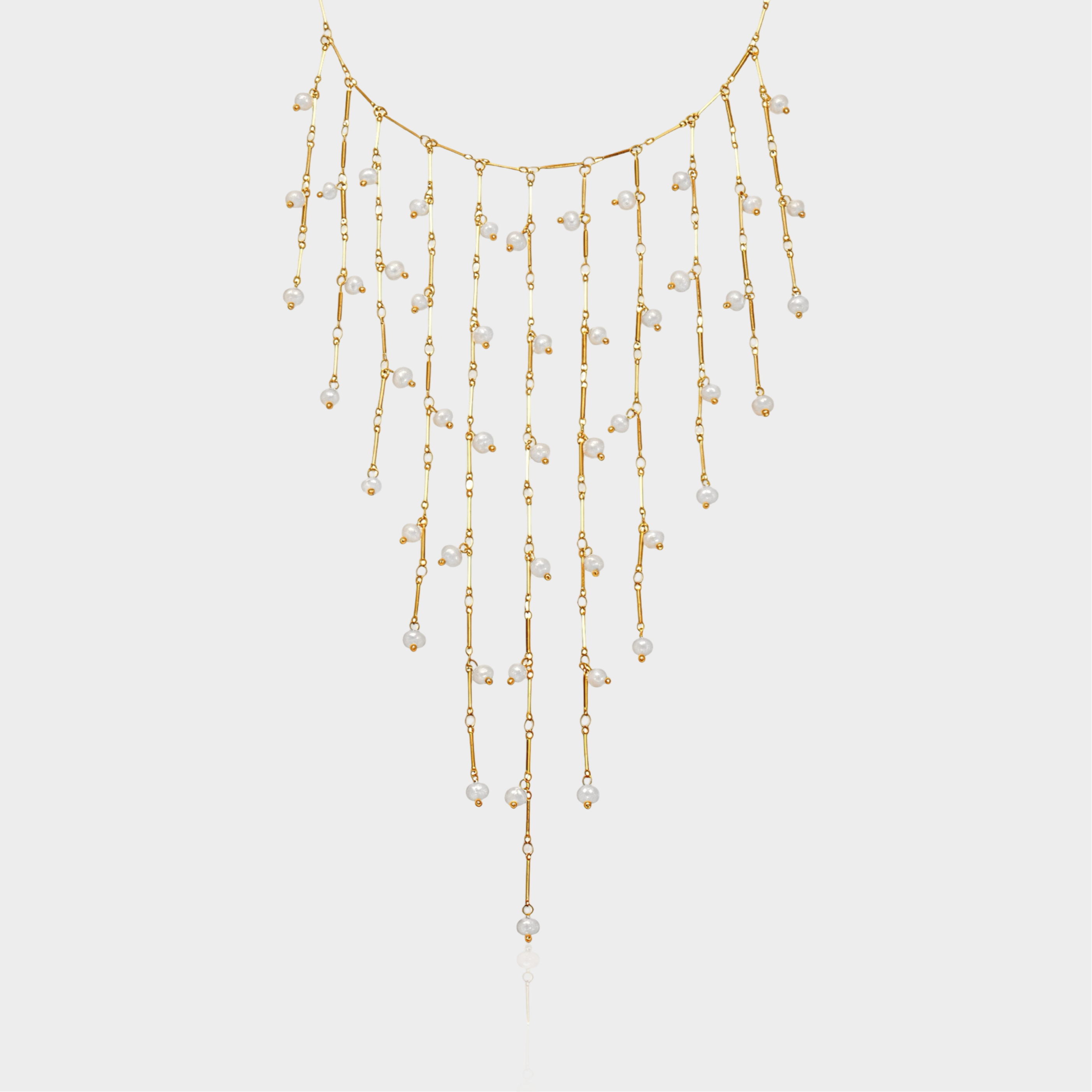 Pearl Cascade Necklace