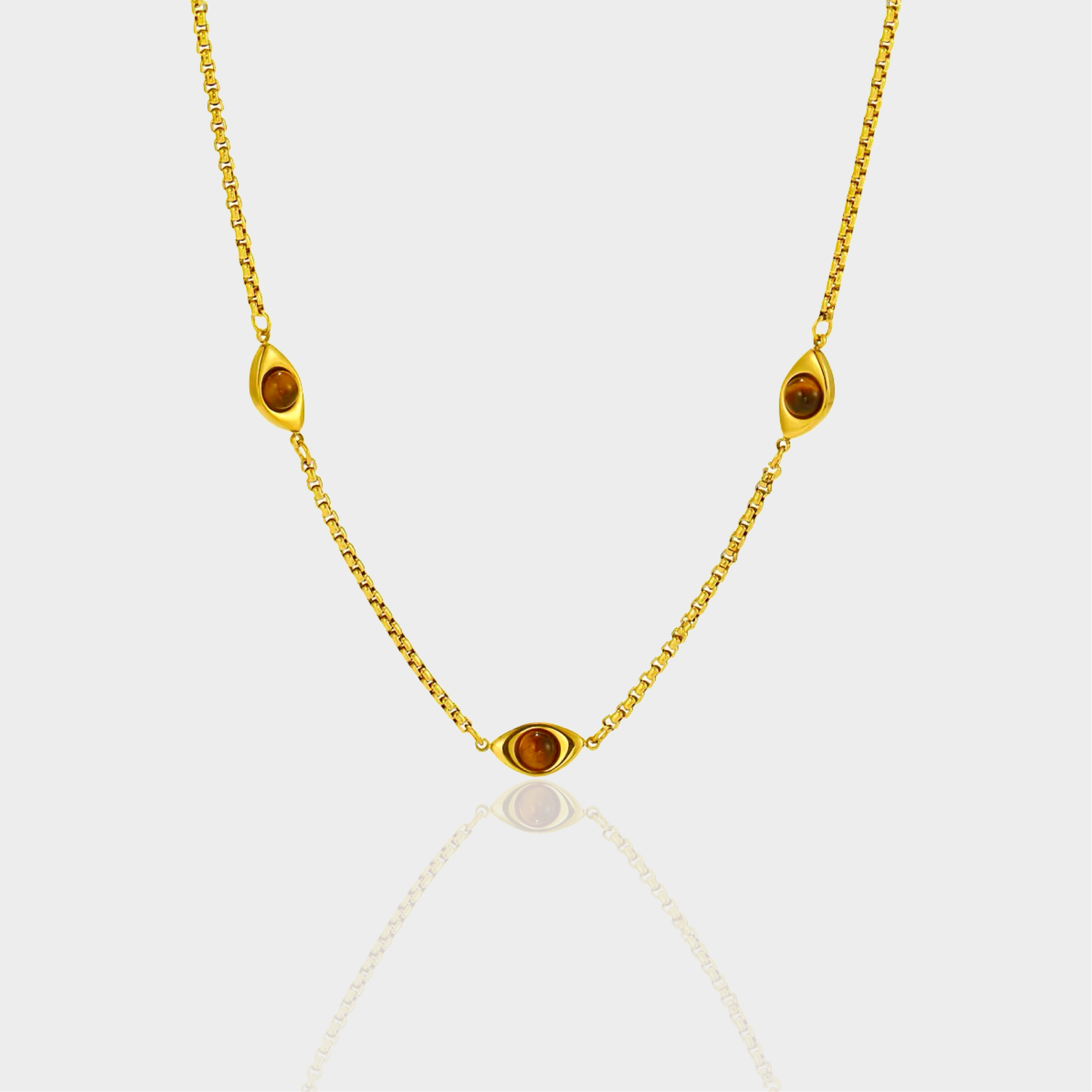 Tiger Evil Eye Necklace