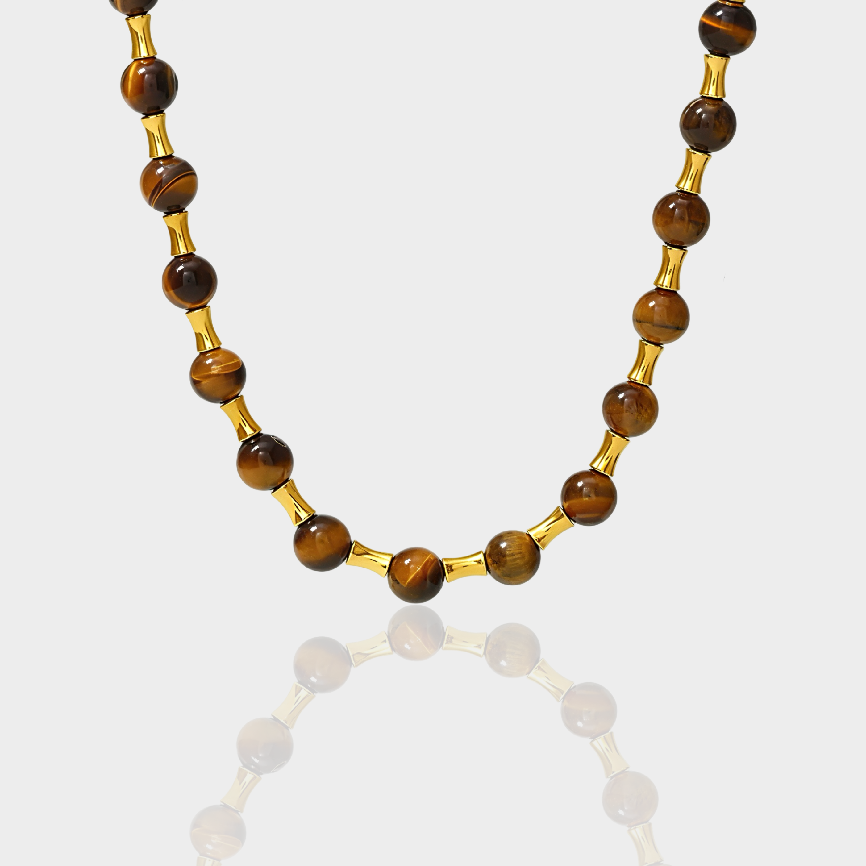 Tiger’s Eye Beaded Necklace