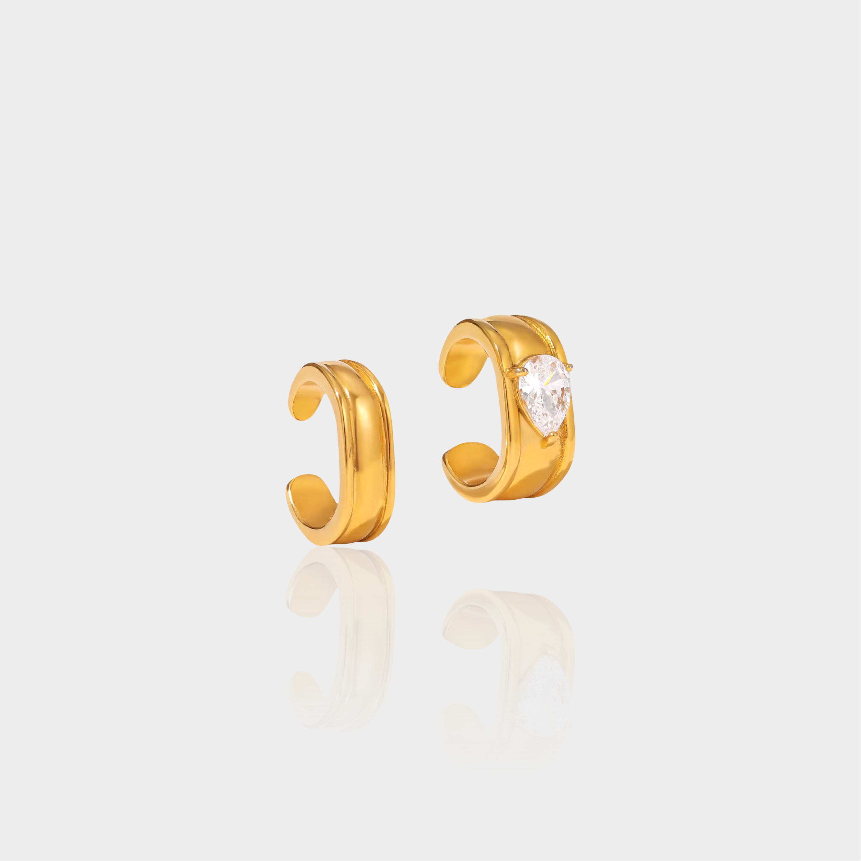 Dewdrop Ear Cuff Set