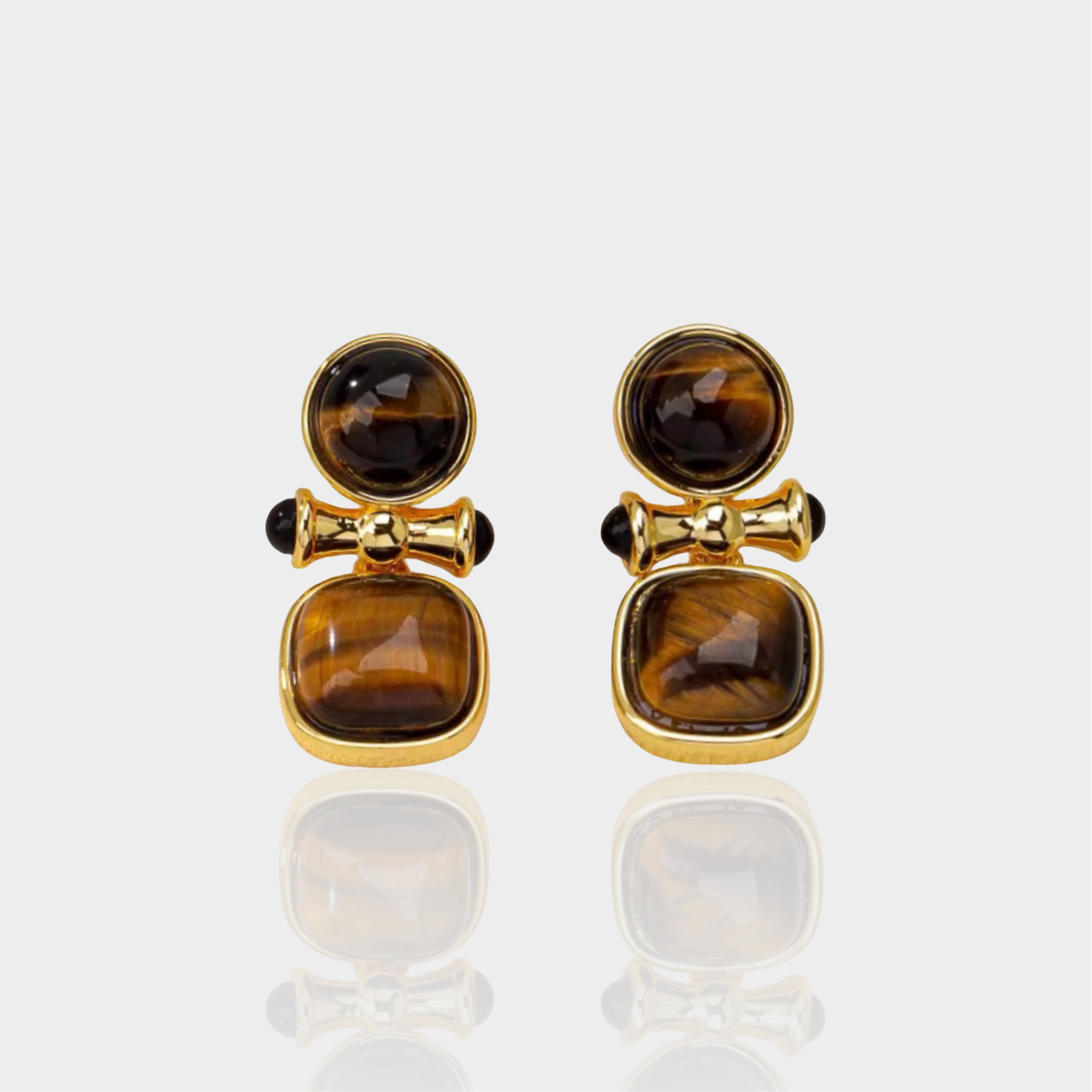 Retro Stone Earrings